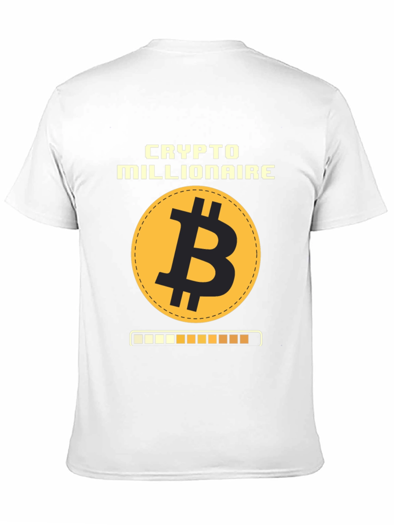 Camiseta Crypto Millionaire Bitcoin para Hombre