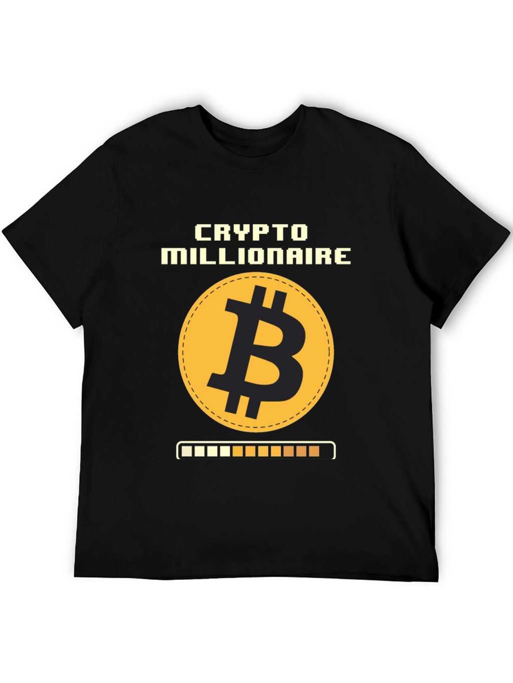 Camiseta Crypto Millionaire Bitcoin para Hombre