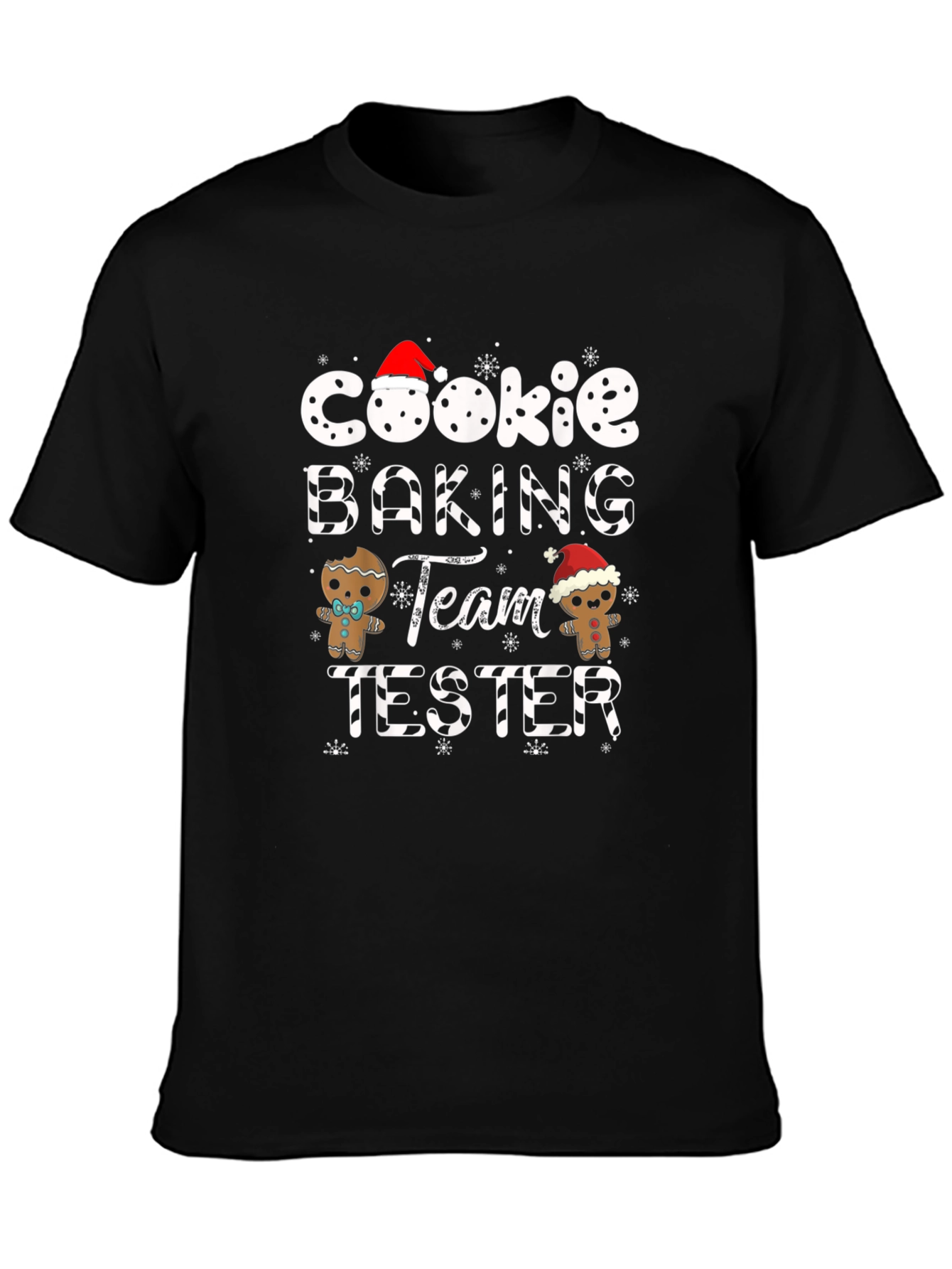 Camiseta Navideña Equipo de Hornear Galletas