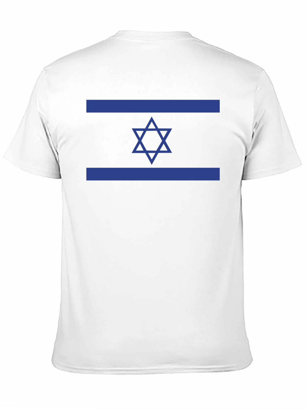 Camiseta Negra con Bandera de Israel