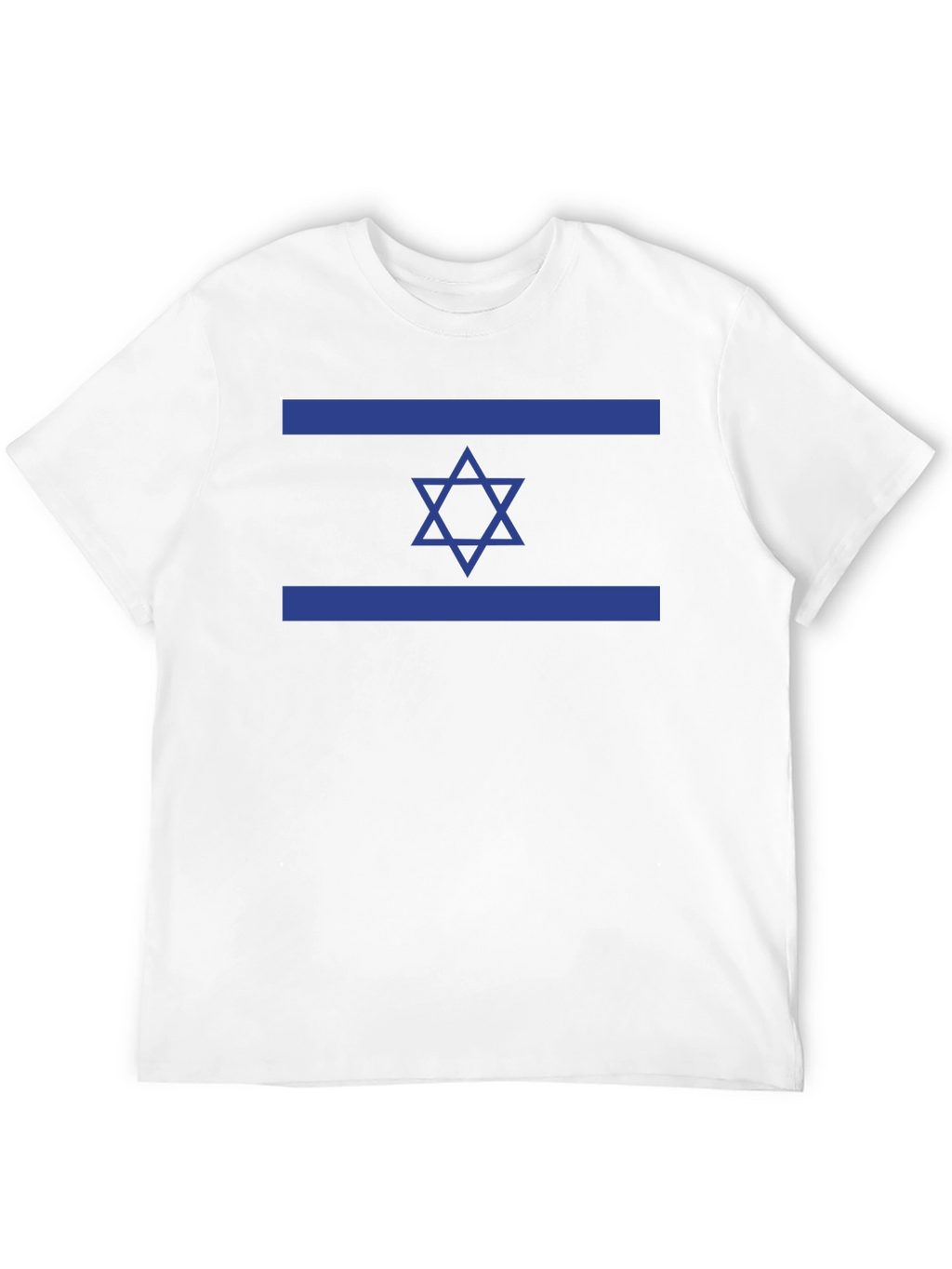 Camiseta Negra con Bandera de Israel