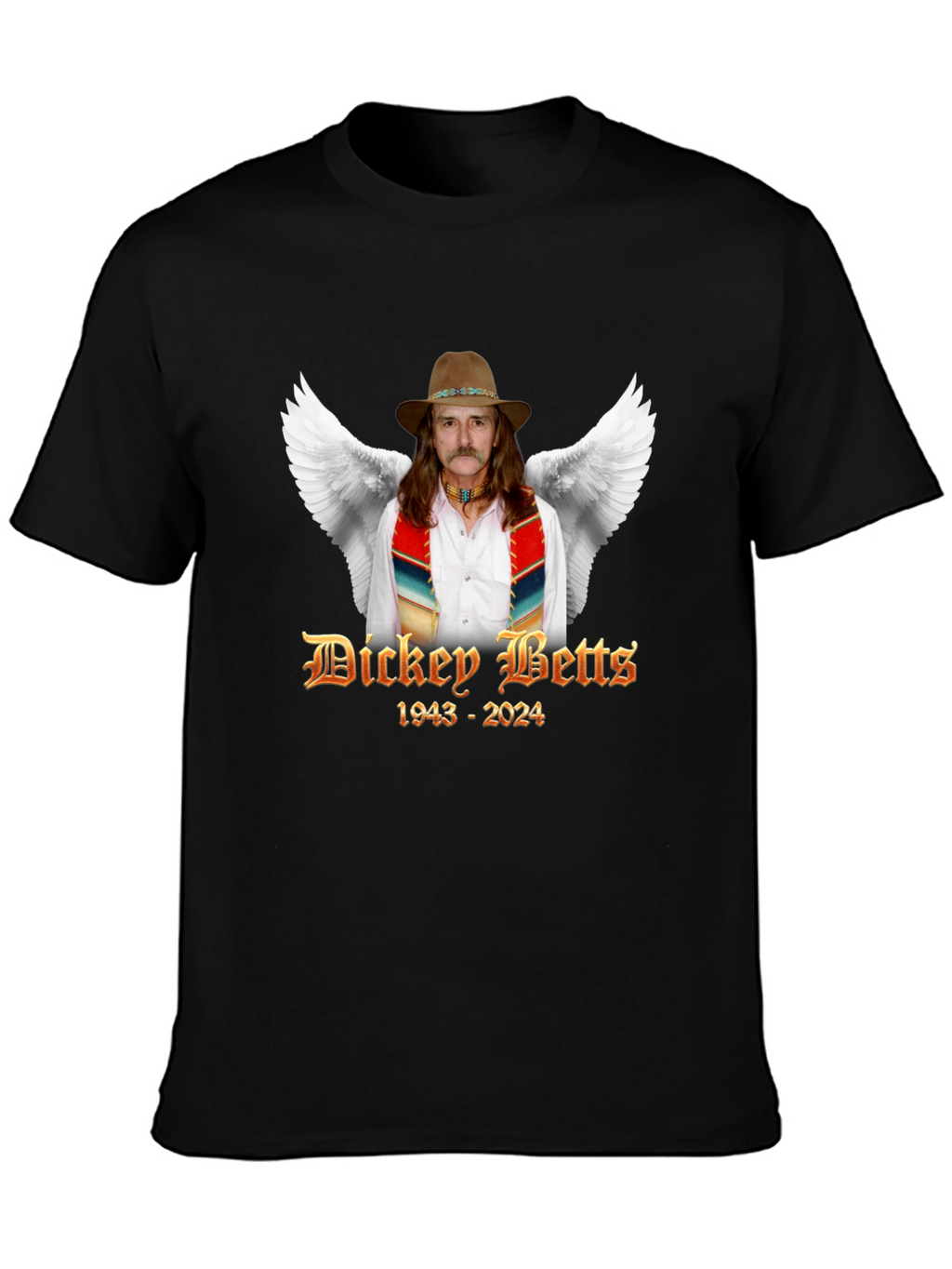 Camiseta Dickey Betts 1943-2024 Homenaje