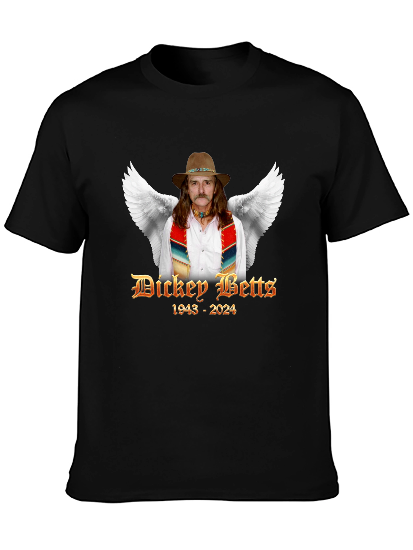 Camiseta Dickey Betts 1943-2024 Homenaje