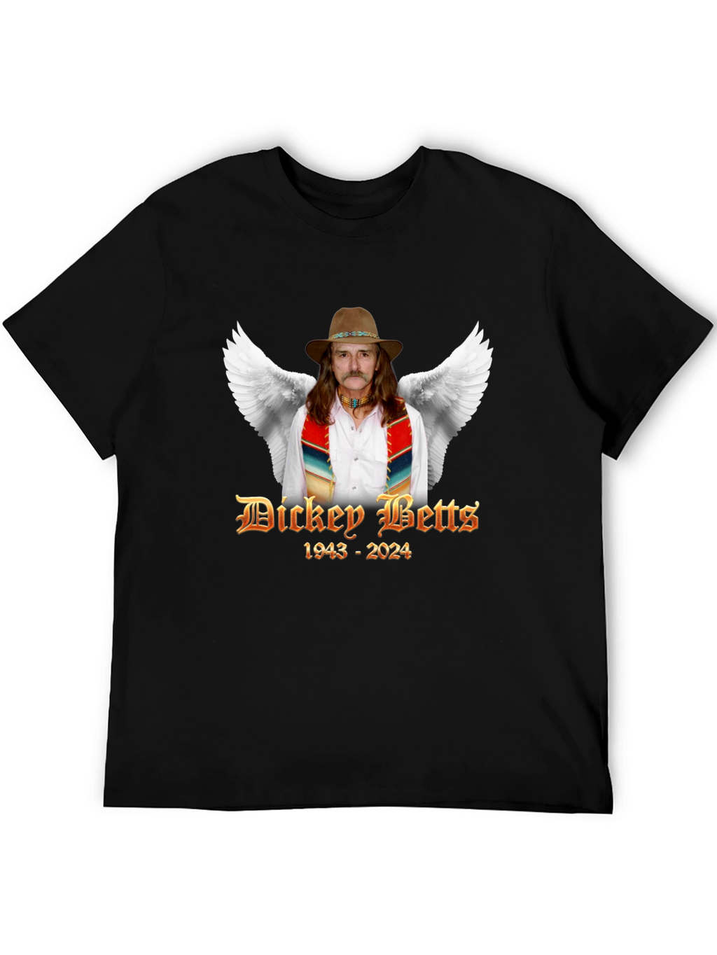 Camiseta Dickey Betts 1943-2024 Homenaje