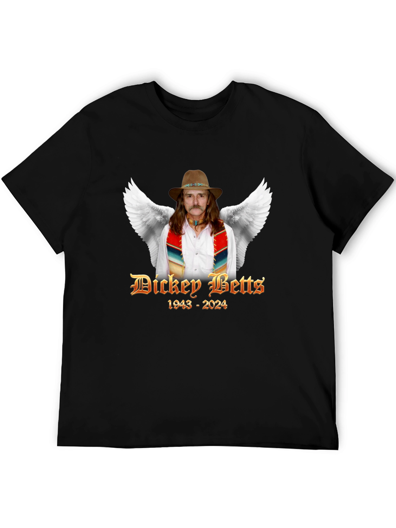 Camiseta Dickey Betts 1943-2024 Homenaje