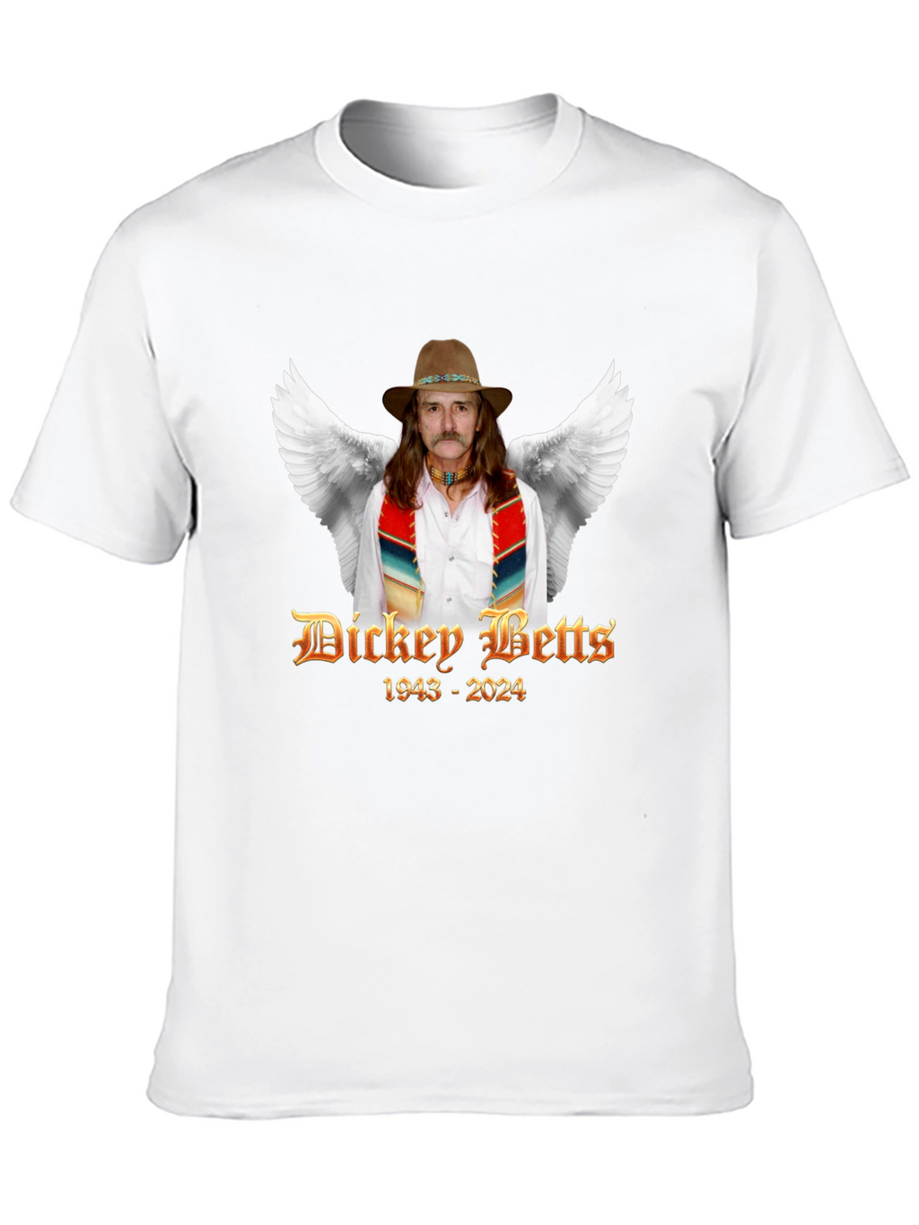 Camiseta Dickey Betts 1943-2024 Homenaje