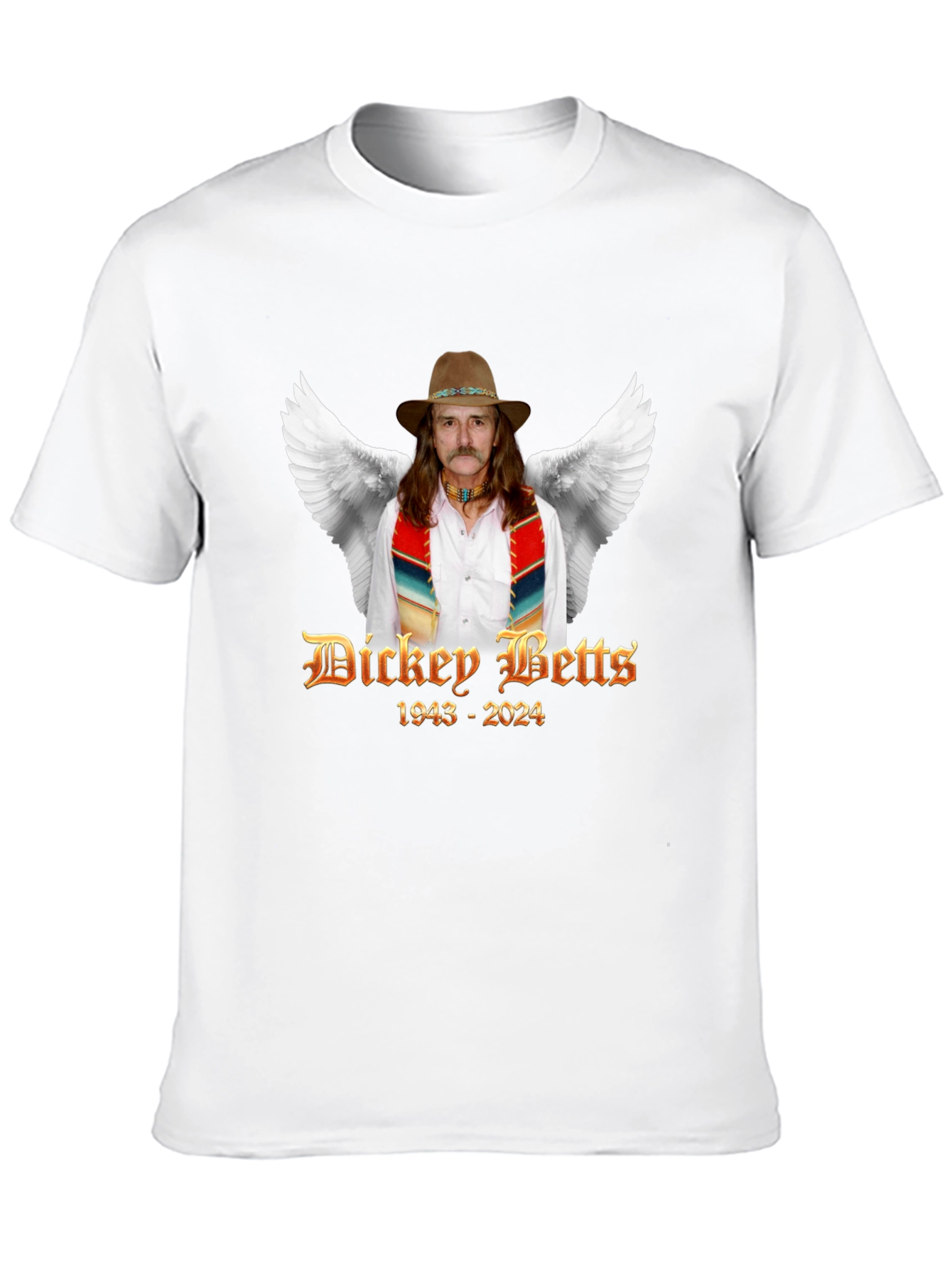 Camiseta Dickey Betts 1943-2024 Homenaje