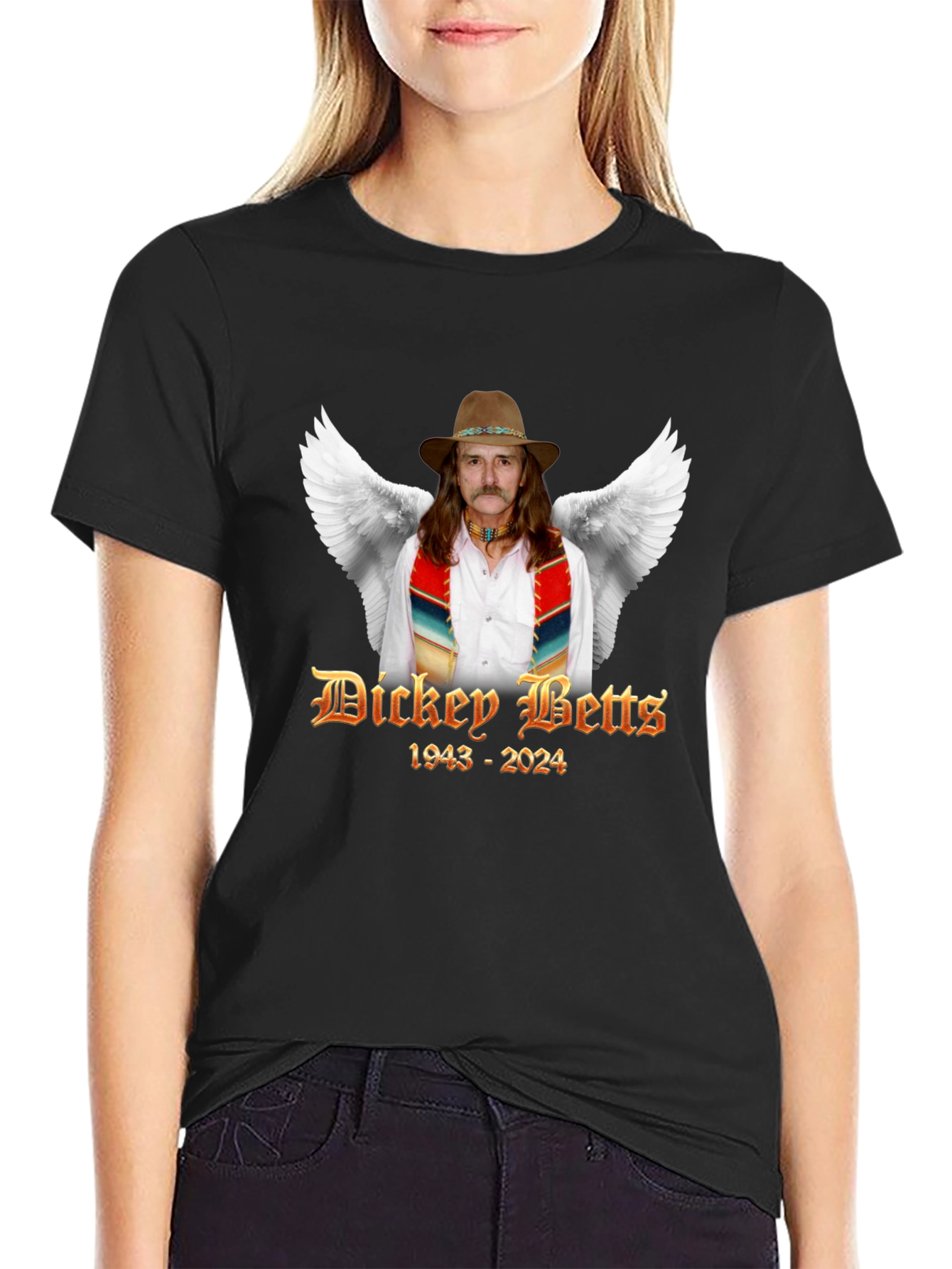 Camiseta Dickey Betts 1943-2024 Homenaje