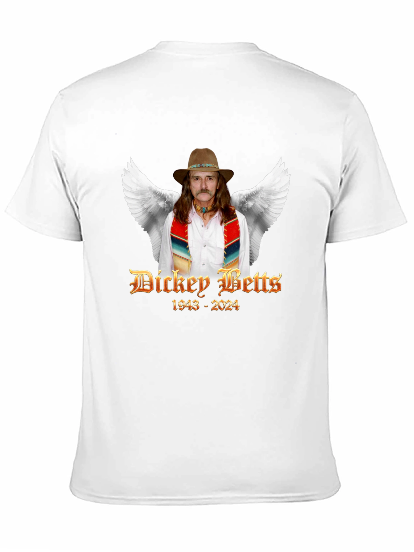 Camiseta Dickey Betts 1943-2024 Homenaje
