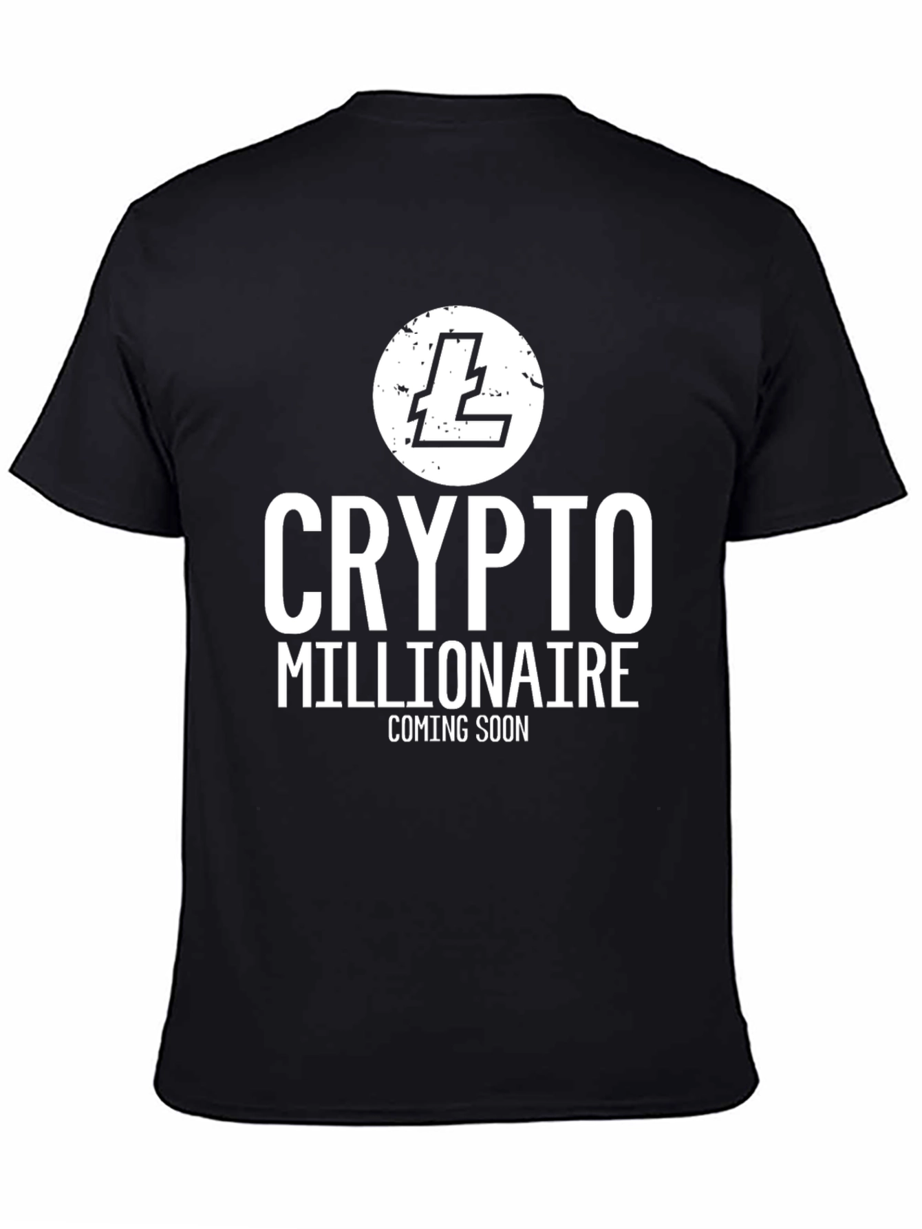 Camiseta Crypto Millionaire - Coming Soon