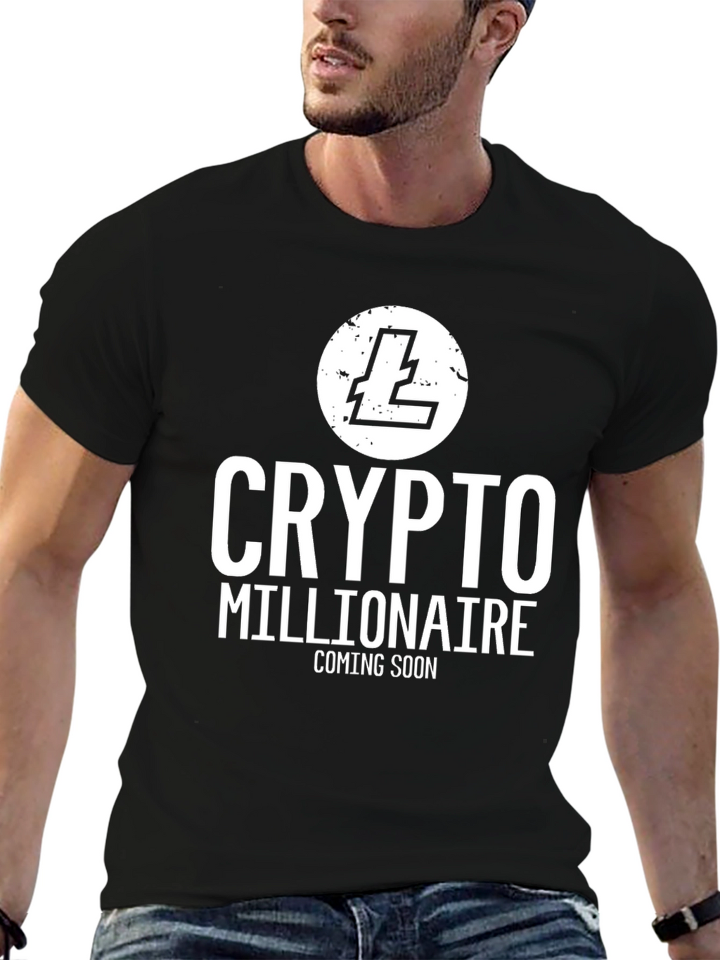 Camiseta Crypto Millionaire - Coming Soon