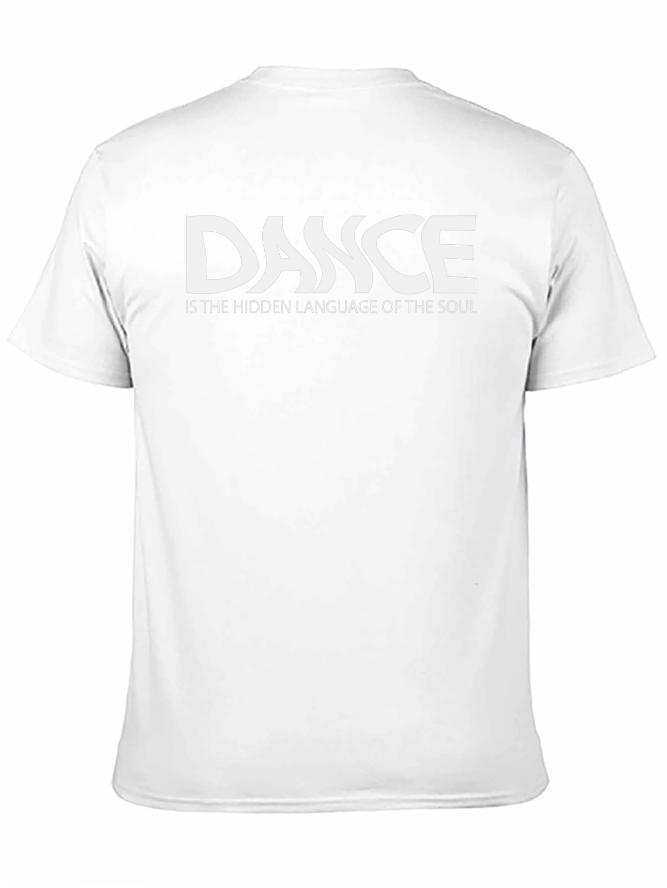 Camiseta Negra - Dance is the hidden language of the soul