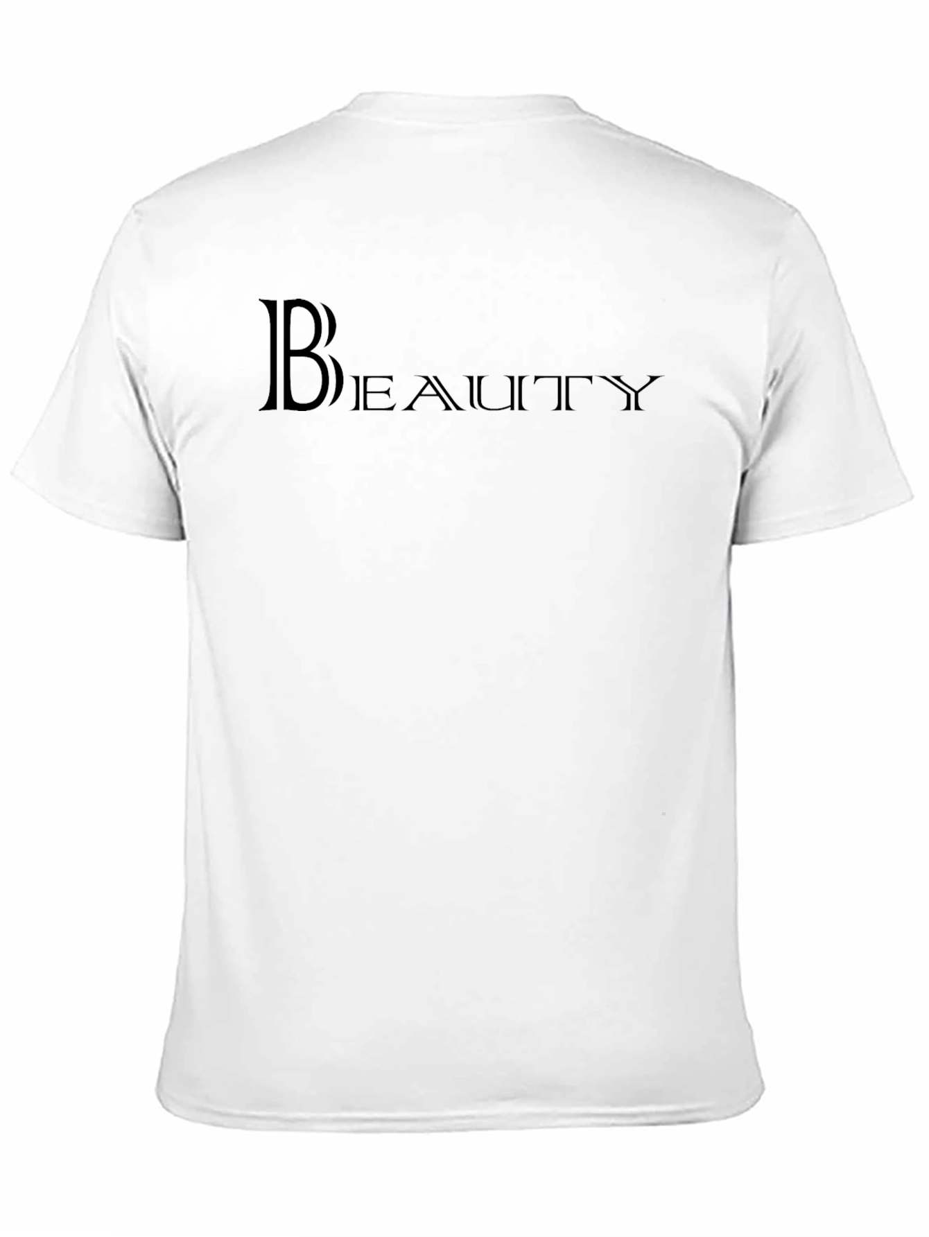 Camiseta Negra Beauty para Hombre