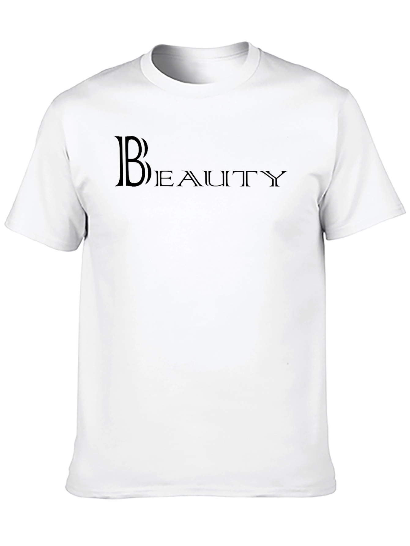 Camiseta Negra Beauty para Hombre