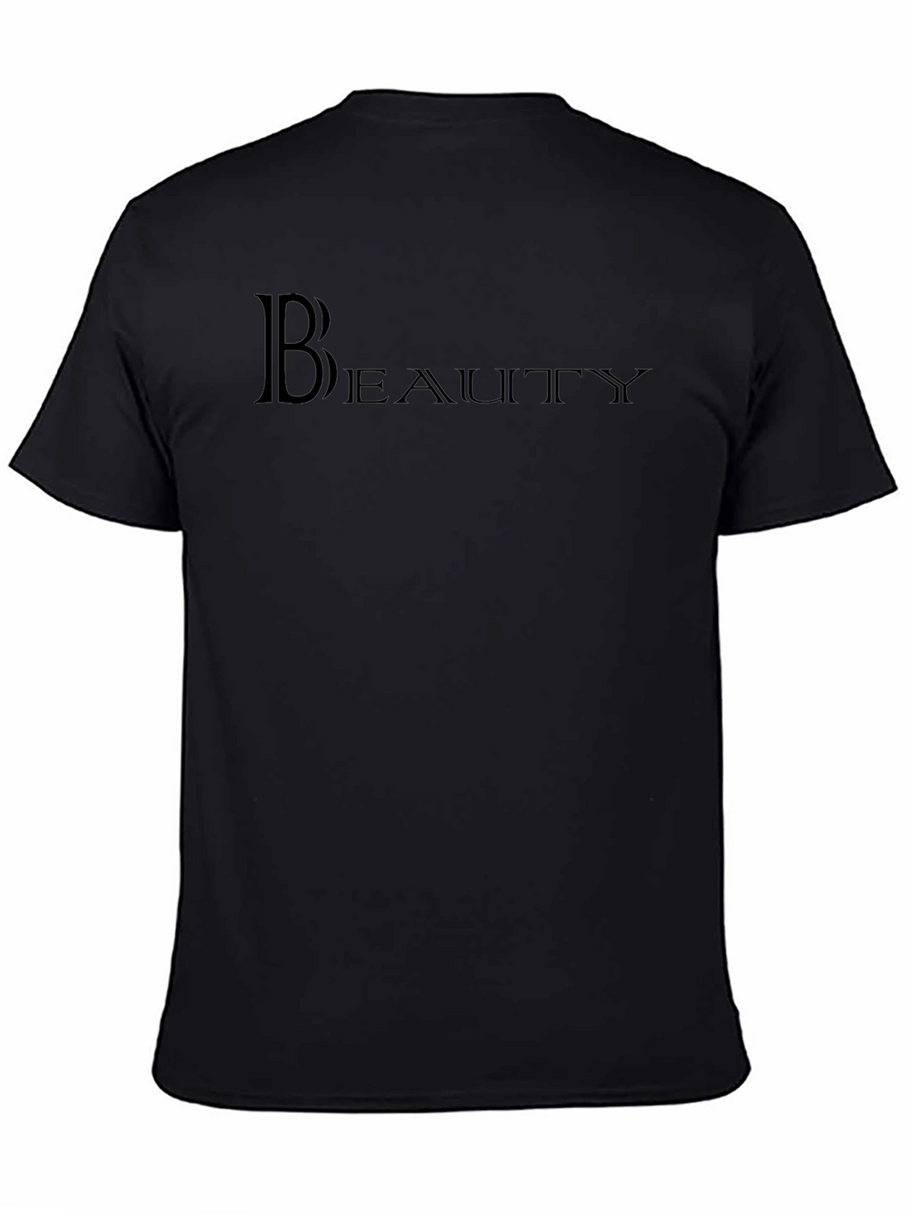 Camiseta Negra Beauty para Hombre
