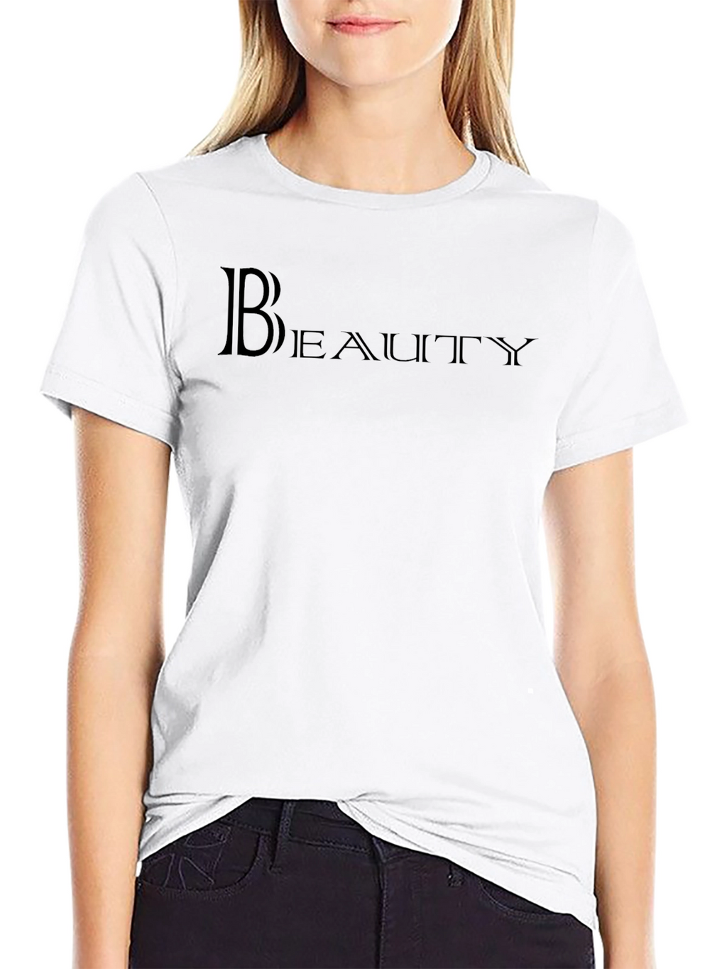 Camiseta Negra Beauty para Hombre