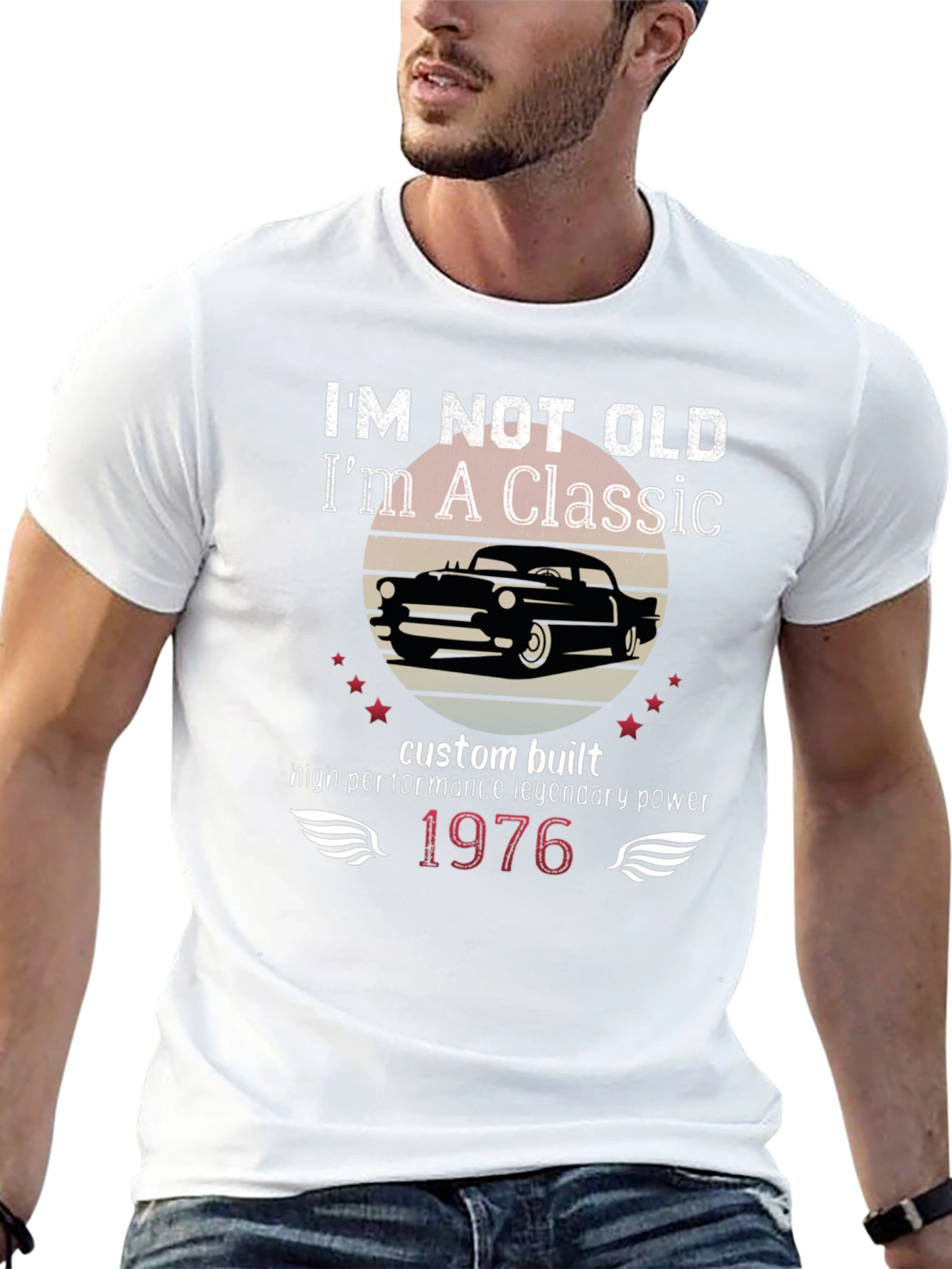 Camiseta Clásica No Soy Viejo