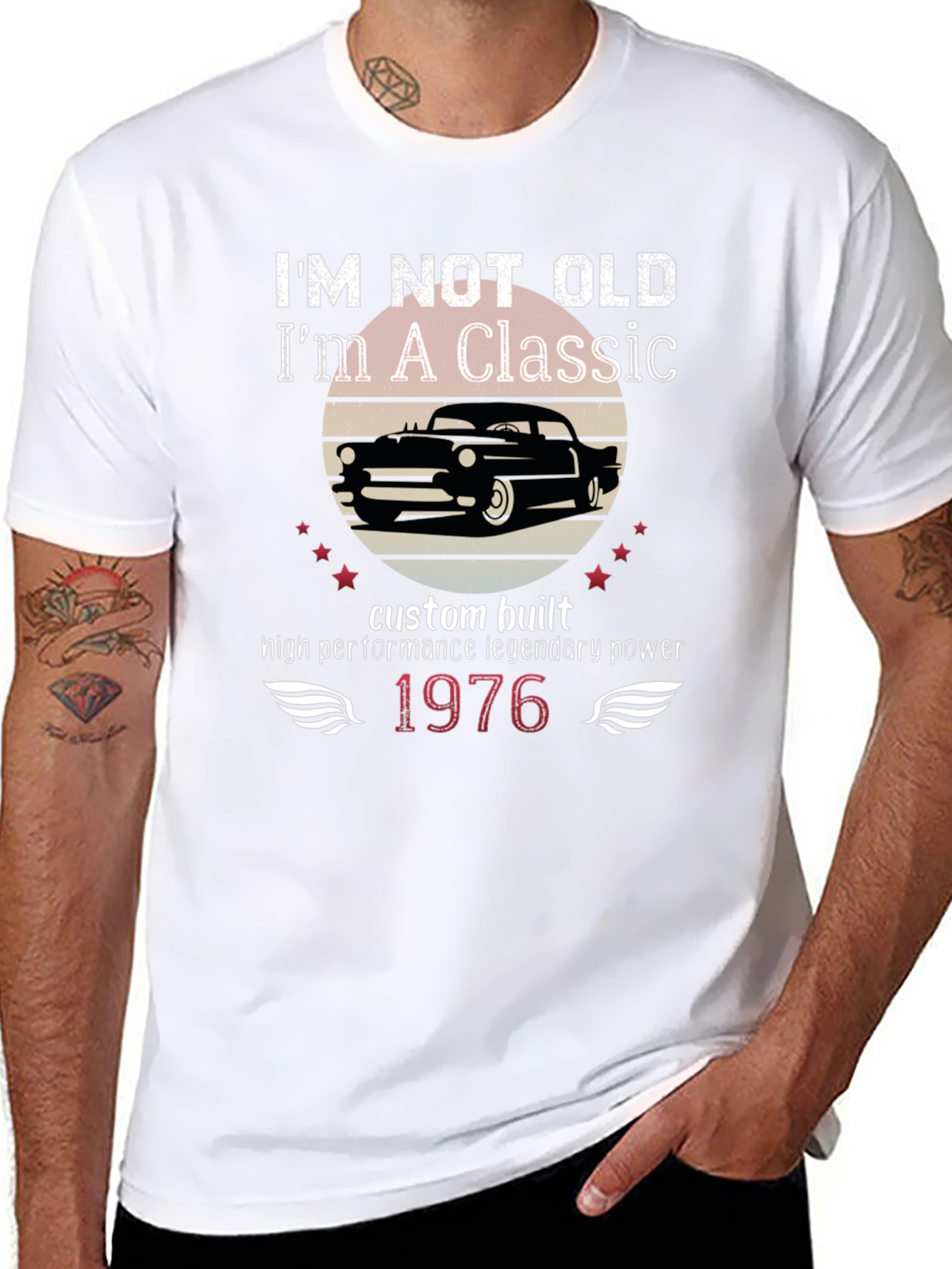 Camiseta Clásica No Soy Viejo