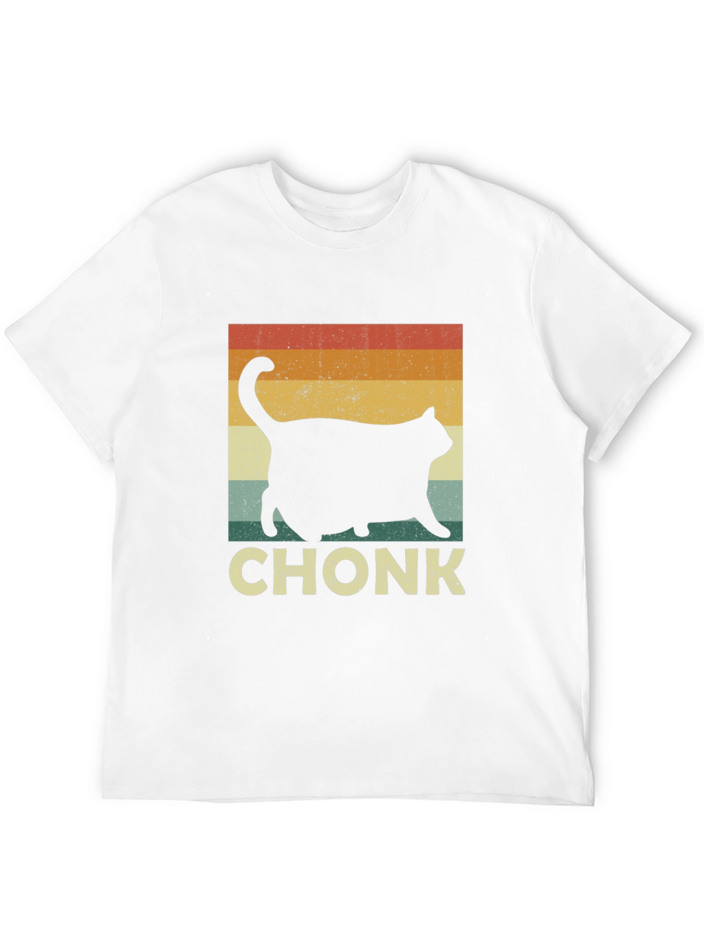 Camiseta Chonk Gato Retro