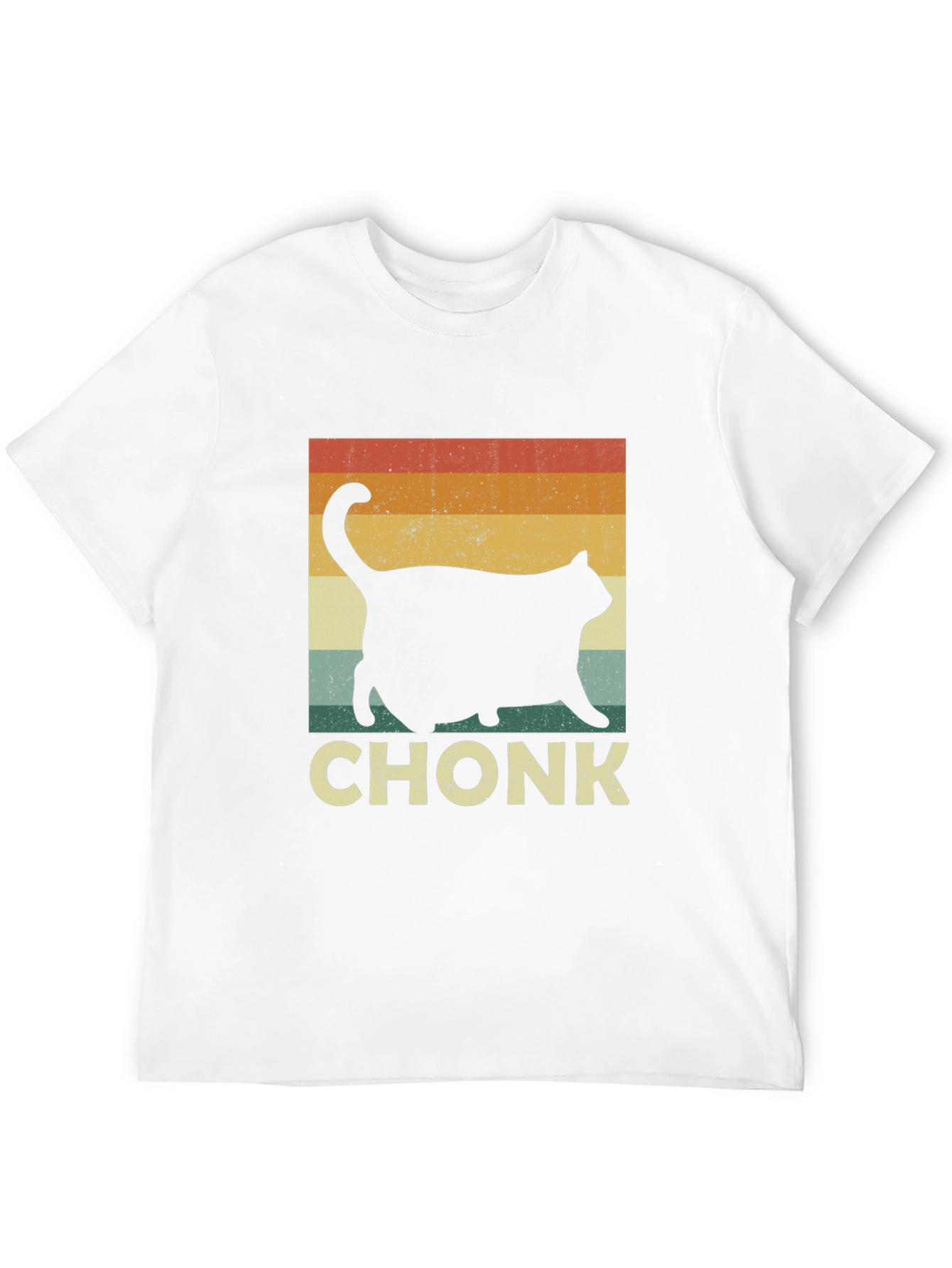 Camiseta Chonk Gato Retro