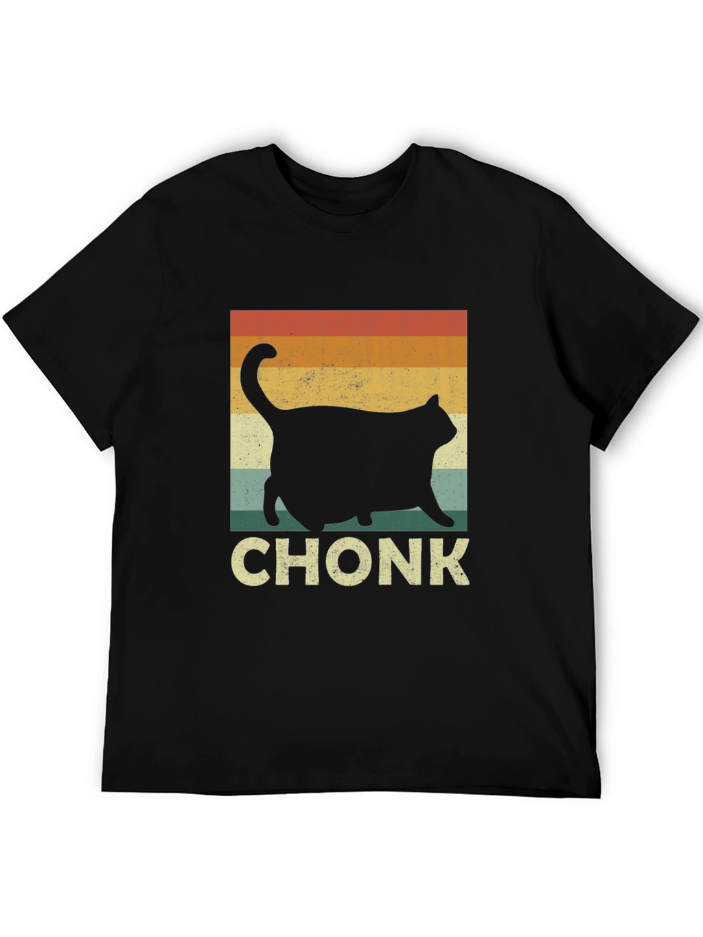 Camiseta Chonk Gato Retro