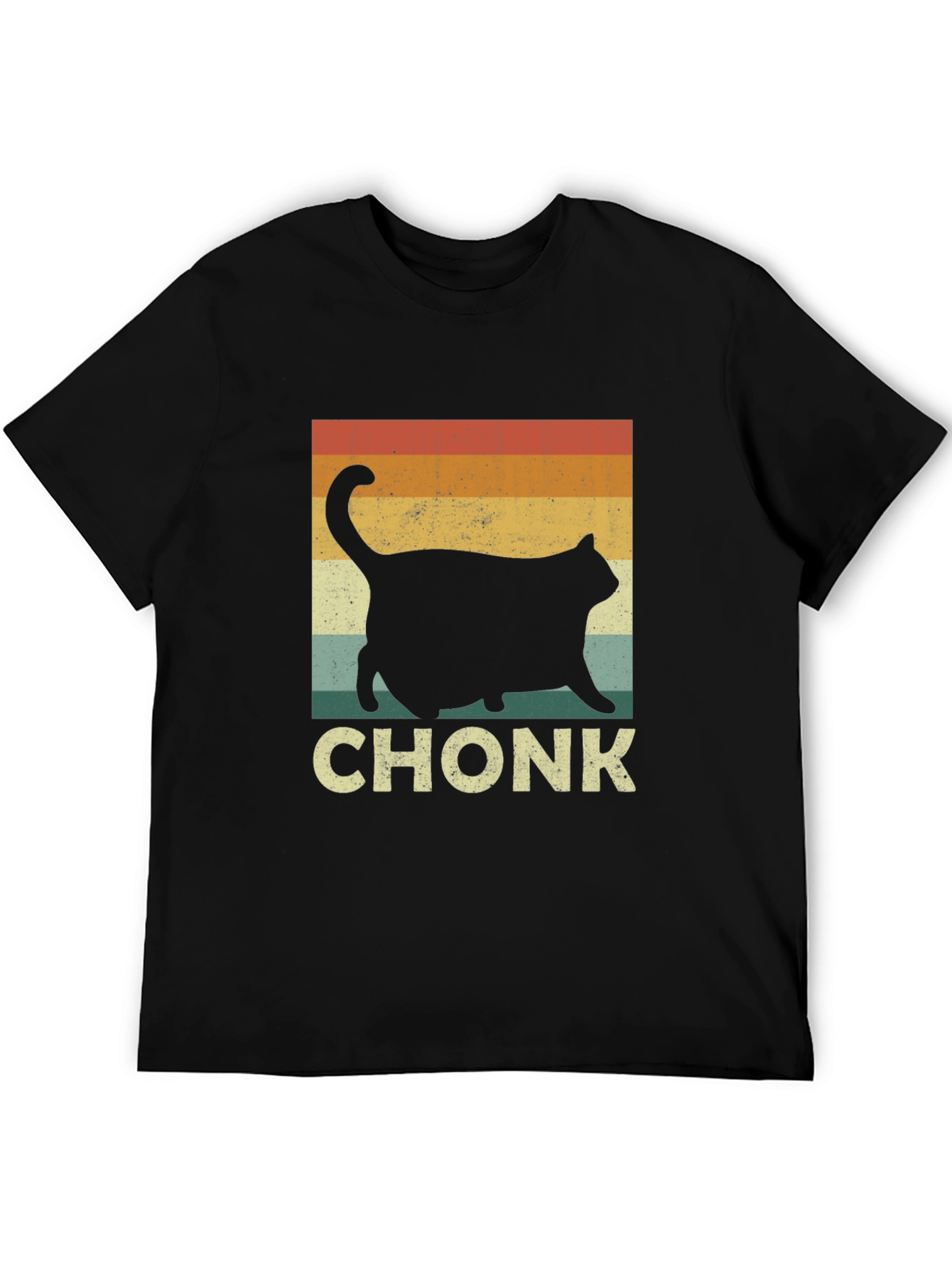 Camiseta Chonk Gato Retro