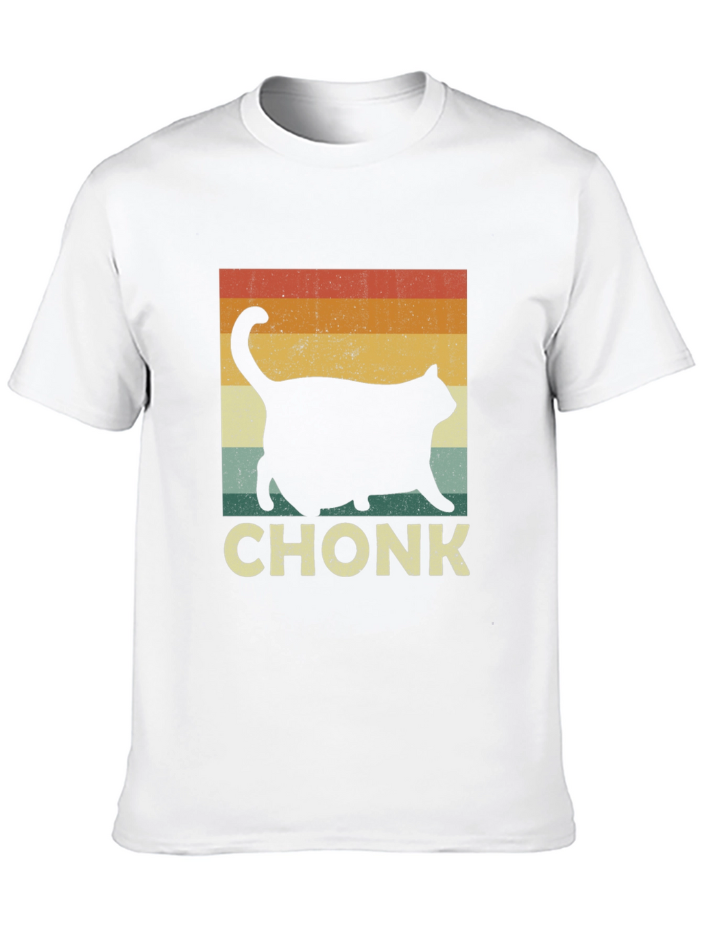 Camiseta Chonk Gato Retro