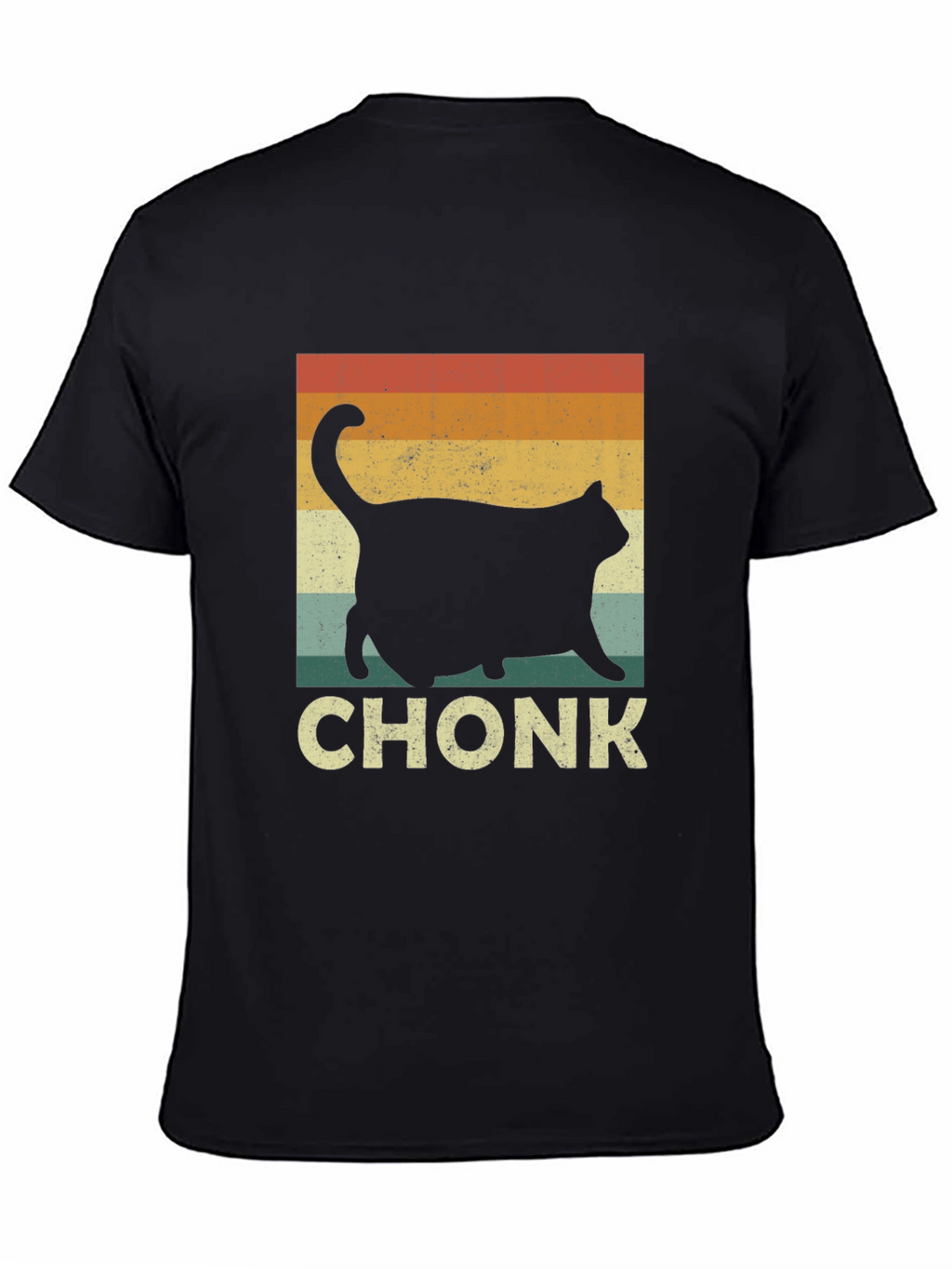 Camiseta Chonk Gato Retro