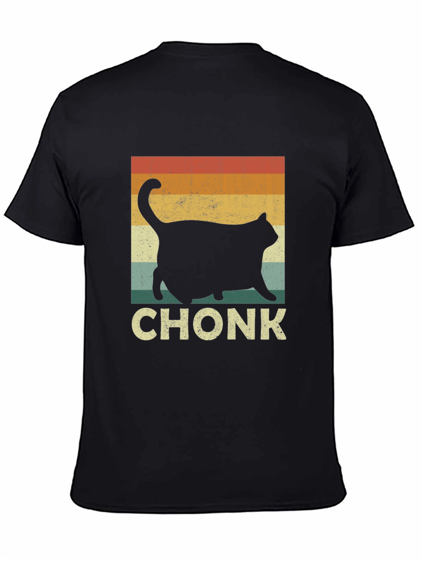 Camiseta Chonk Gato Retro