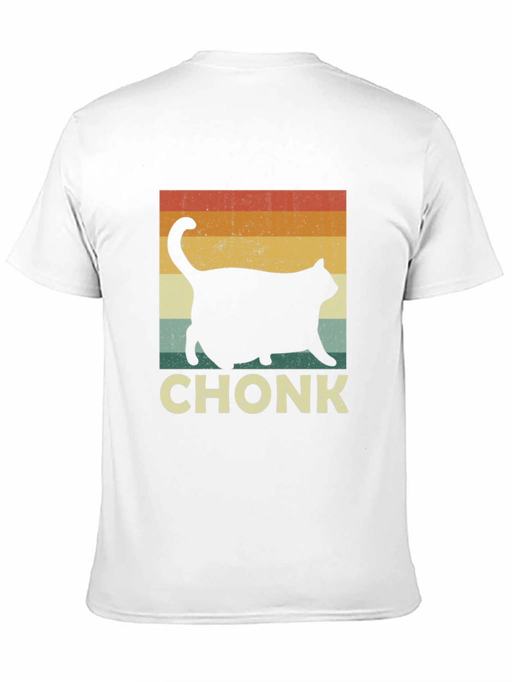 Camiseta Chonk Gato Retro