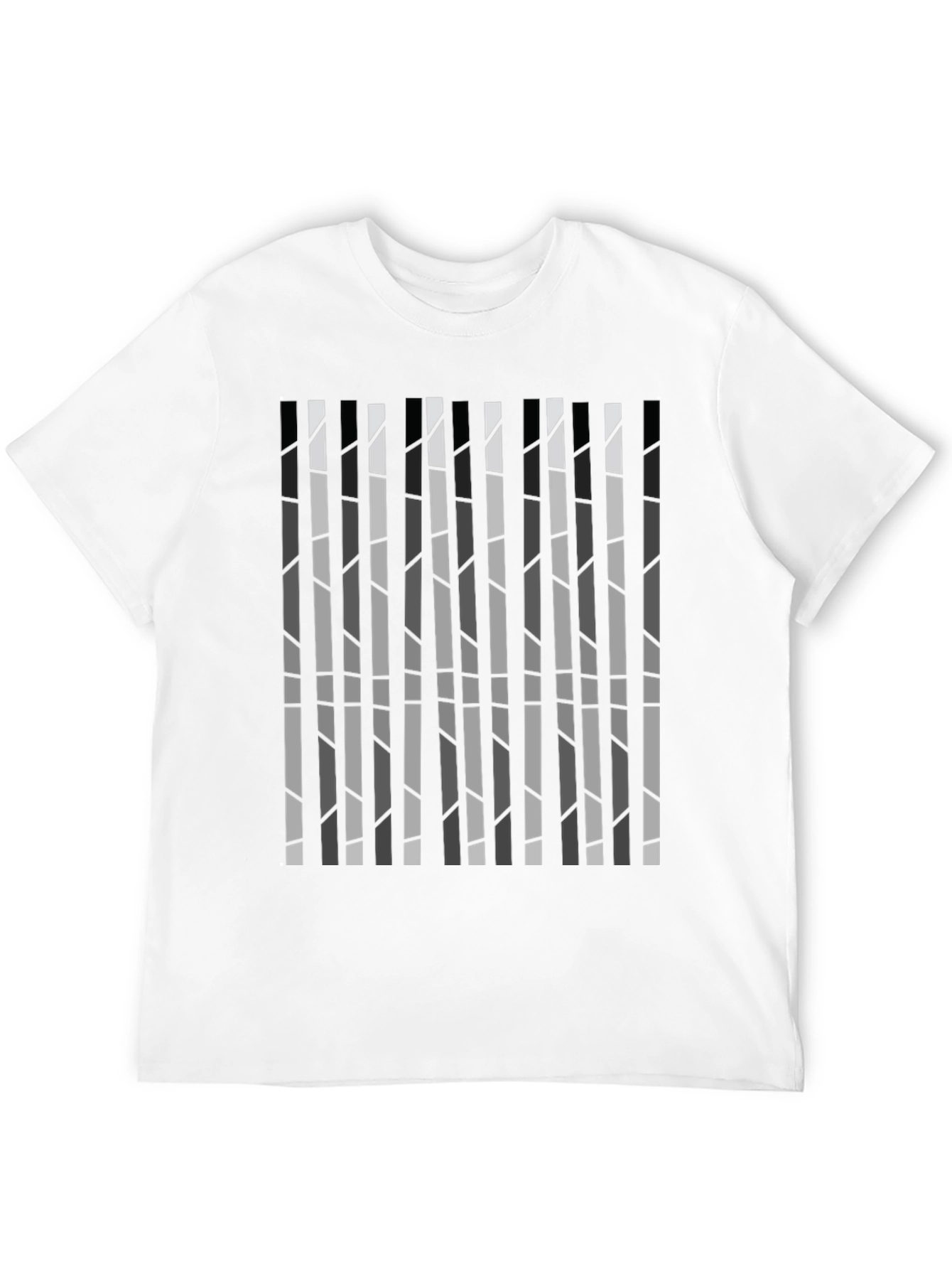 Camiseta Hombre Diseño Abstracto Moderno