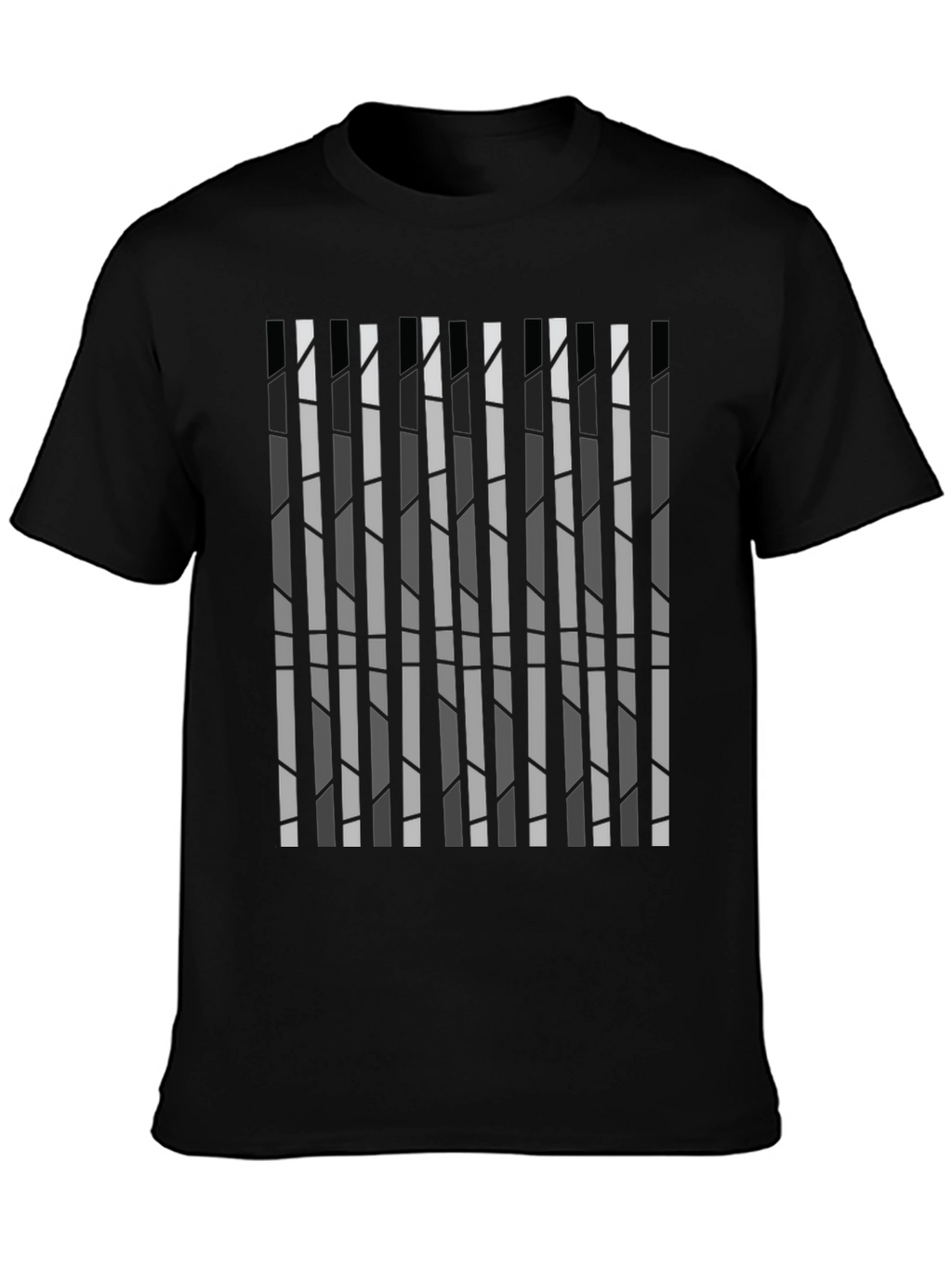Camiseta Hombre Diseño Abstracto Moderno