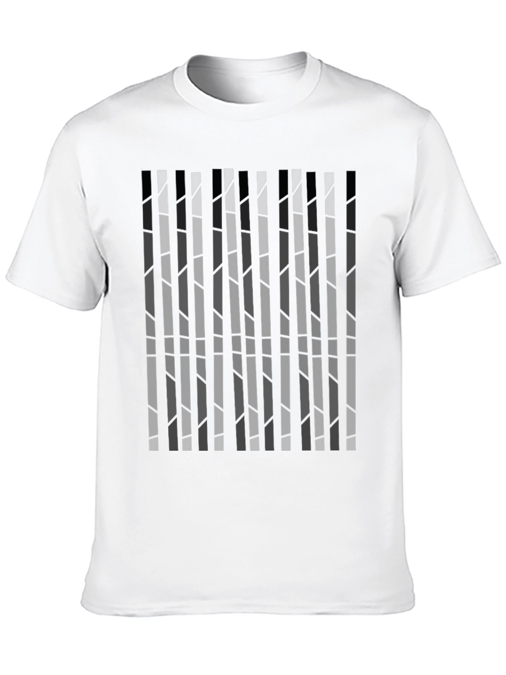 Camiseta Hombre Diseño Abstracto Moderno