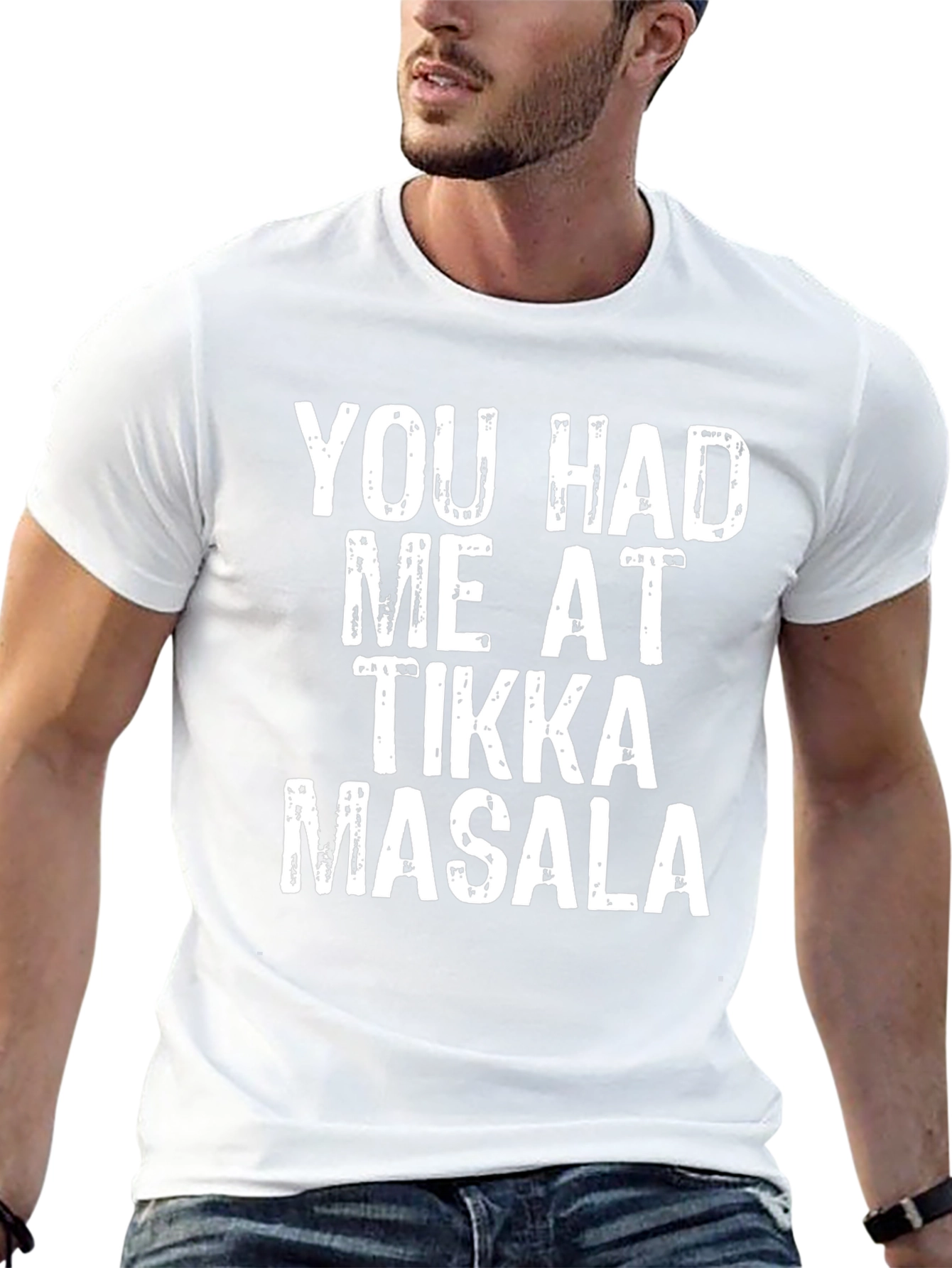 Camiseta Divertida: You Had Me At Tikka Masala