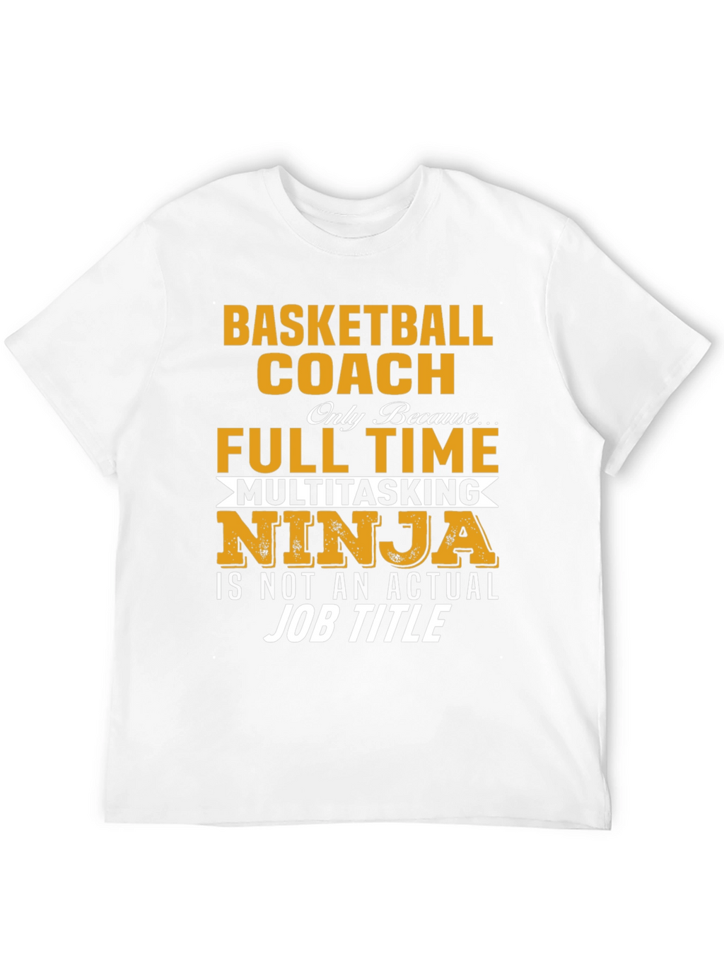 Camiseta Negra Coach Baloncesto Ninja Multitarea