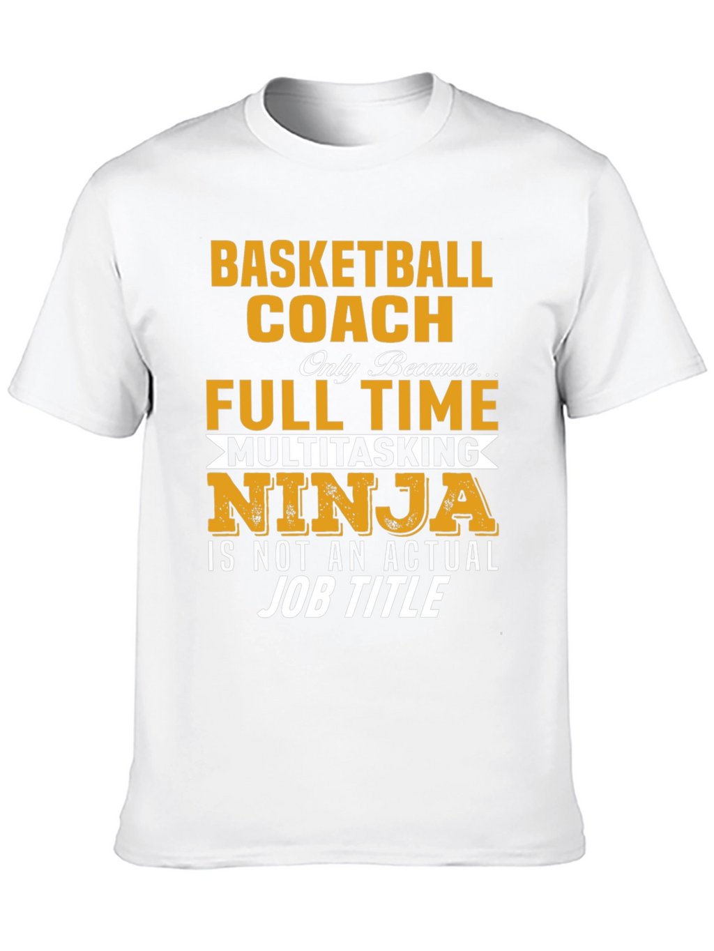 Camiseta Negra Coach Baloncesto Ninja Multitarea