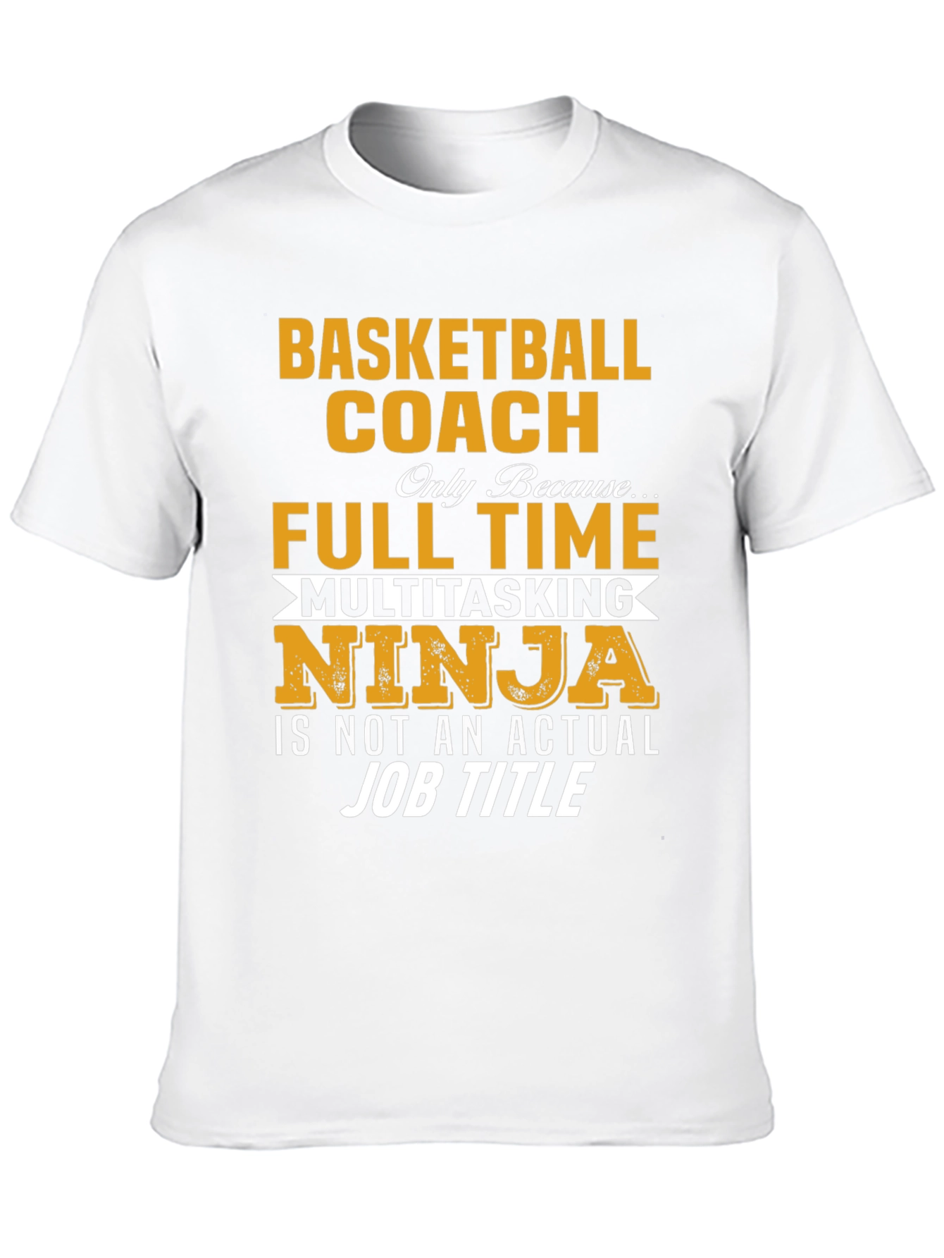 Camiseta Negra Coach Baloncesto Ninja Multitarea