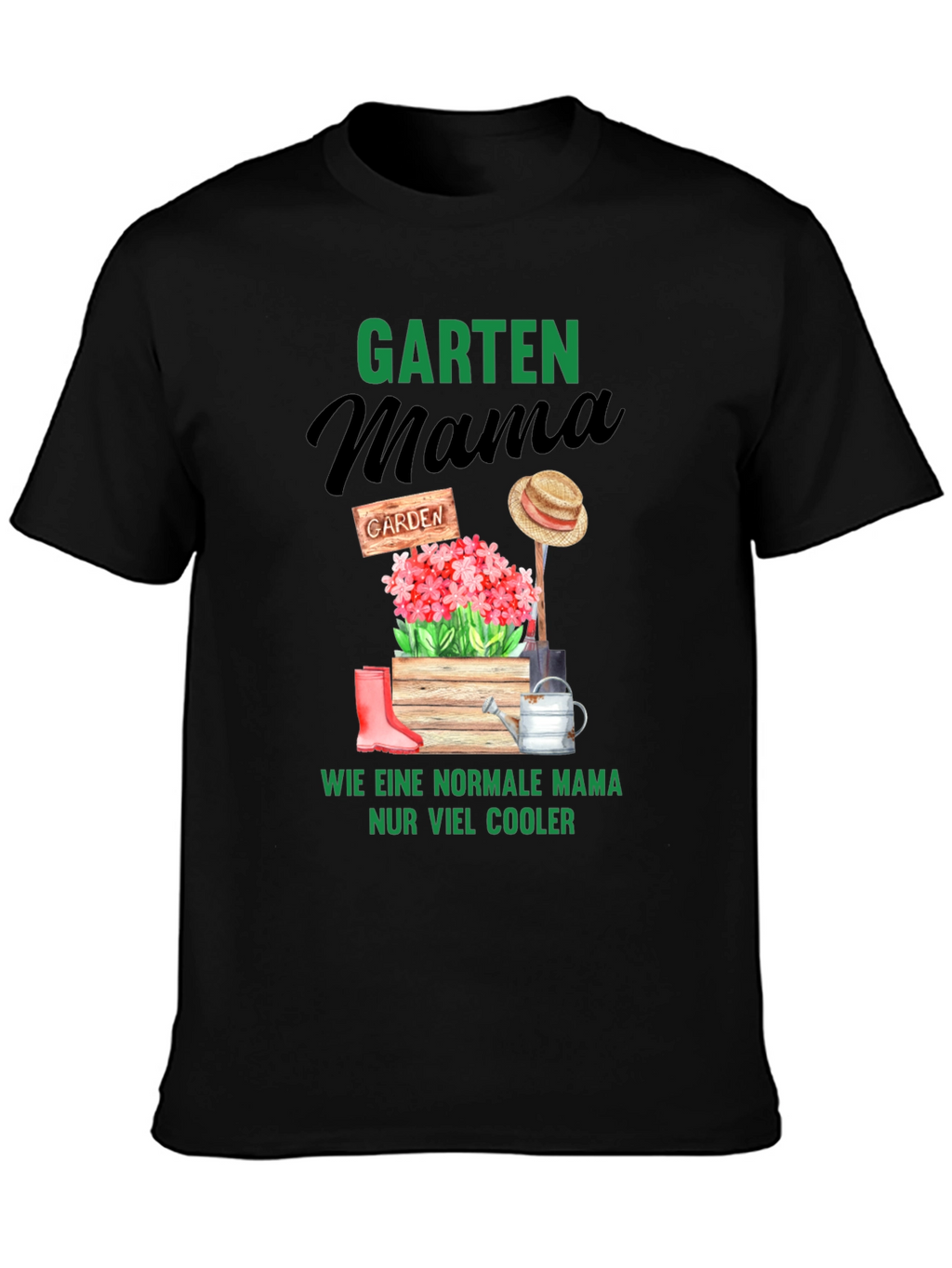 Camiseta Garten Mama para Mamás Jardineras