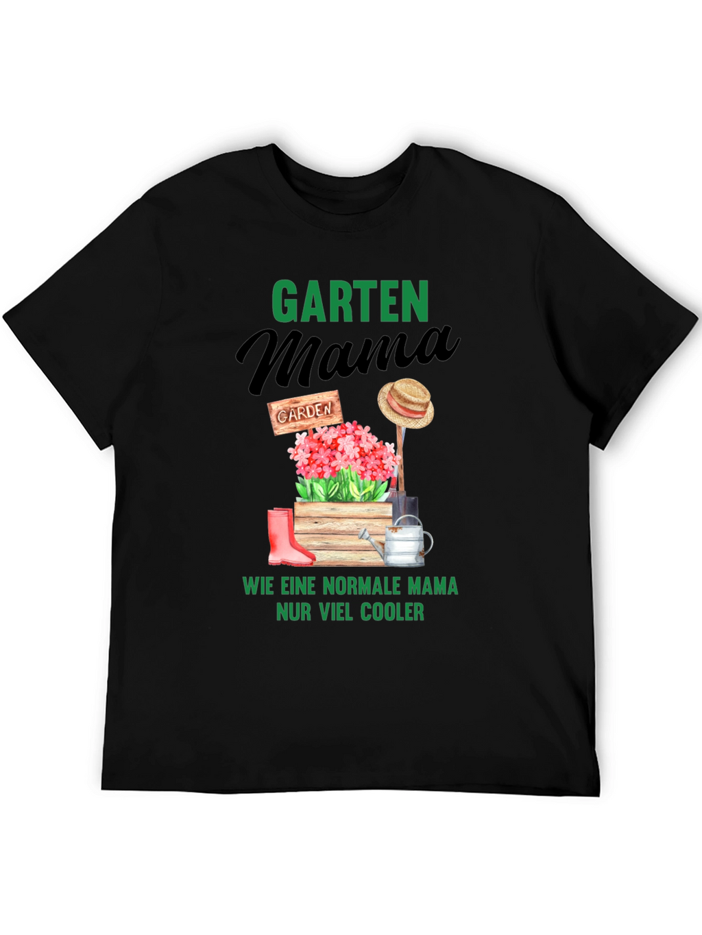 Camiseta Garten Mama para Mamás Jardineras