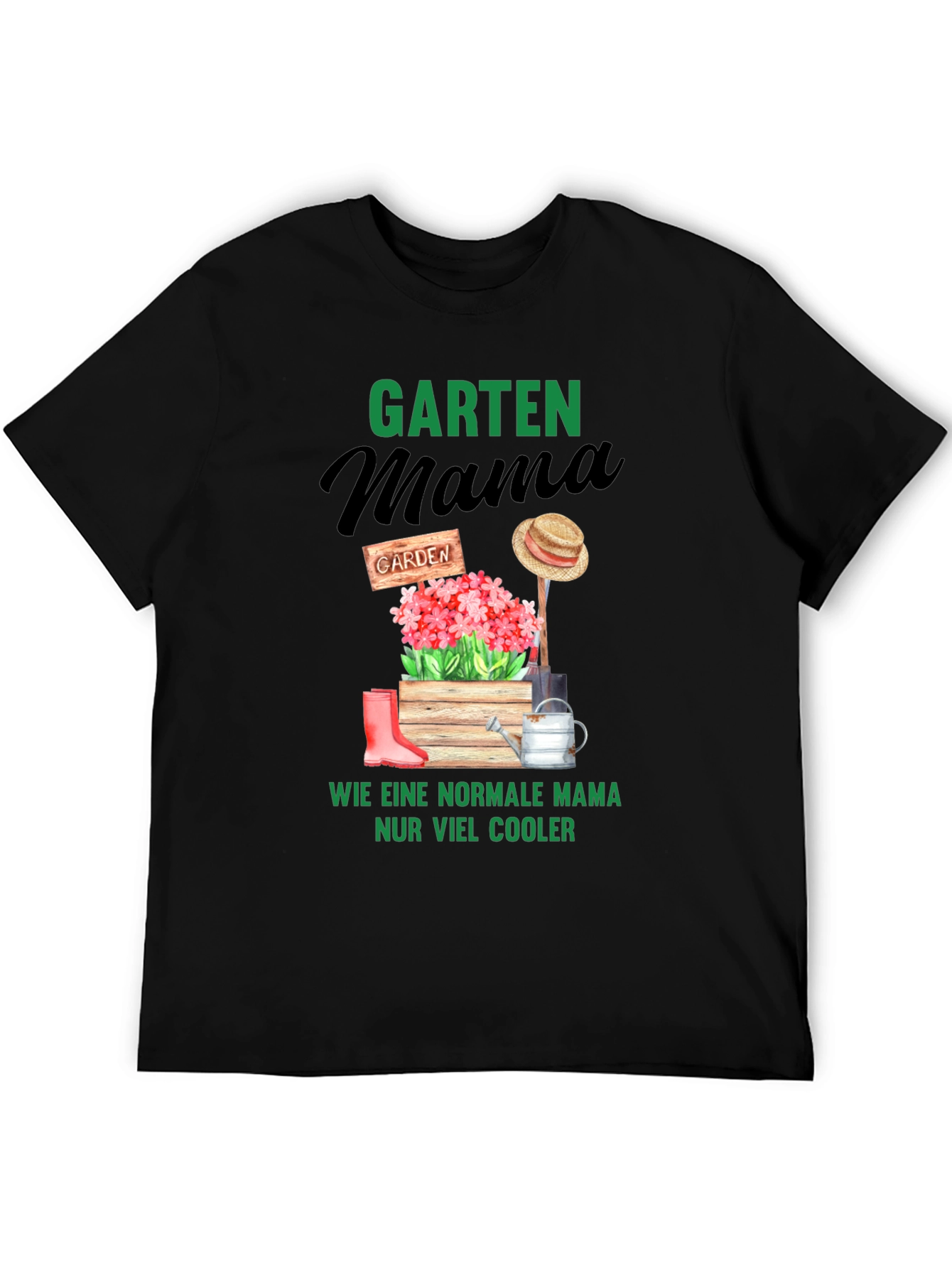 Camiseta Garten Mama para Mamás Jardineras