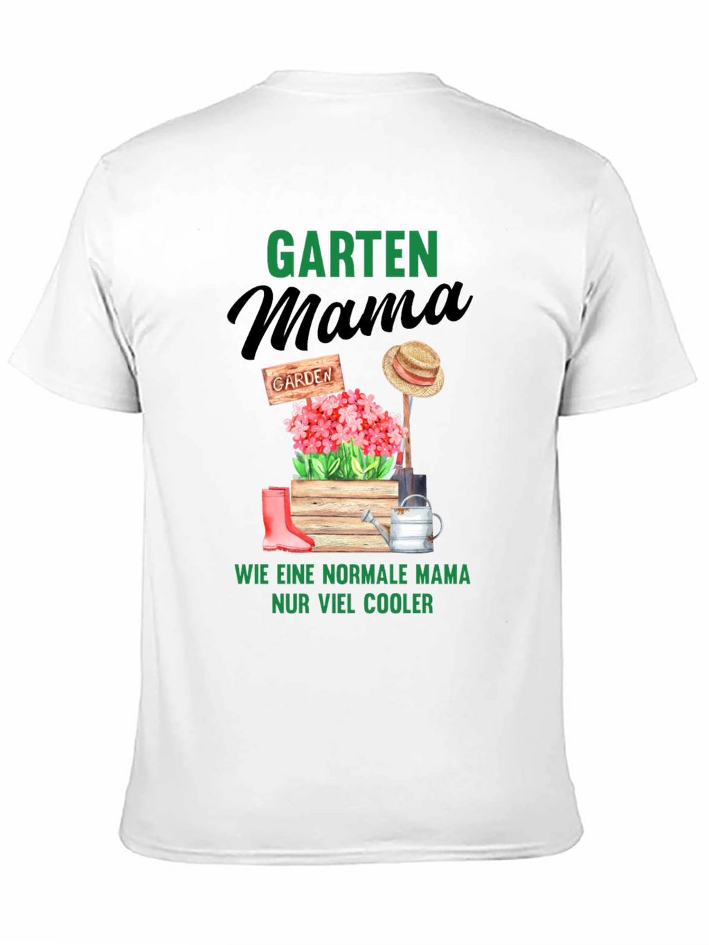 Camiseta Garten Mama para Mamás Jardineras