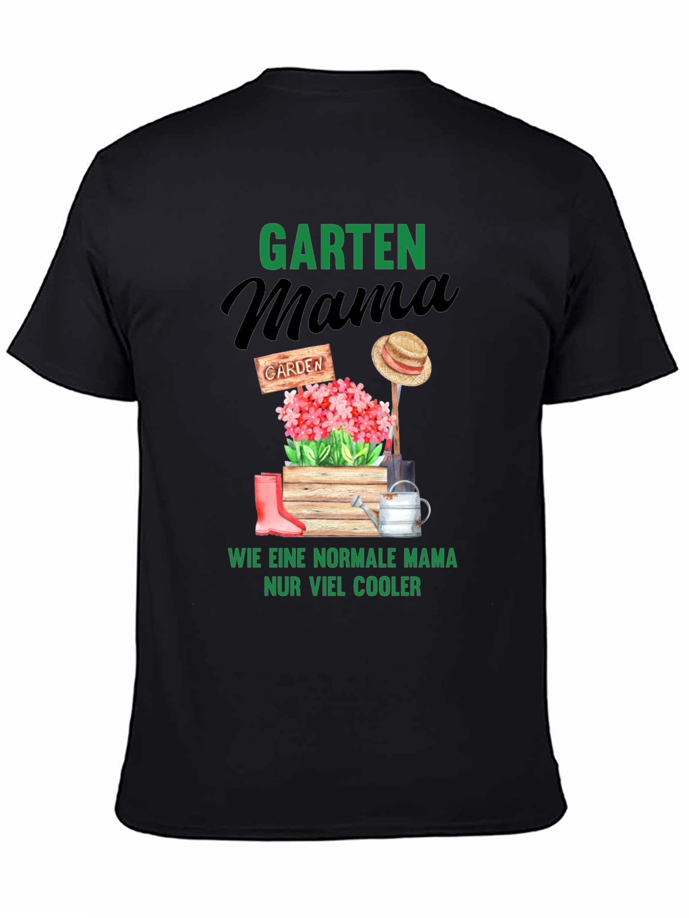 Camiseta Garten Mama para Mamás Jardineras