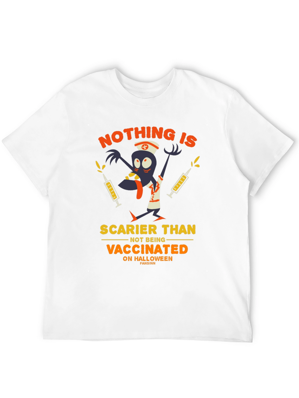 Camiseta Halloween Vacunación
