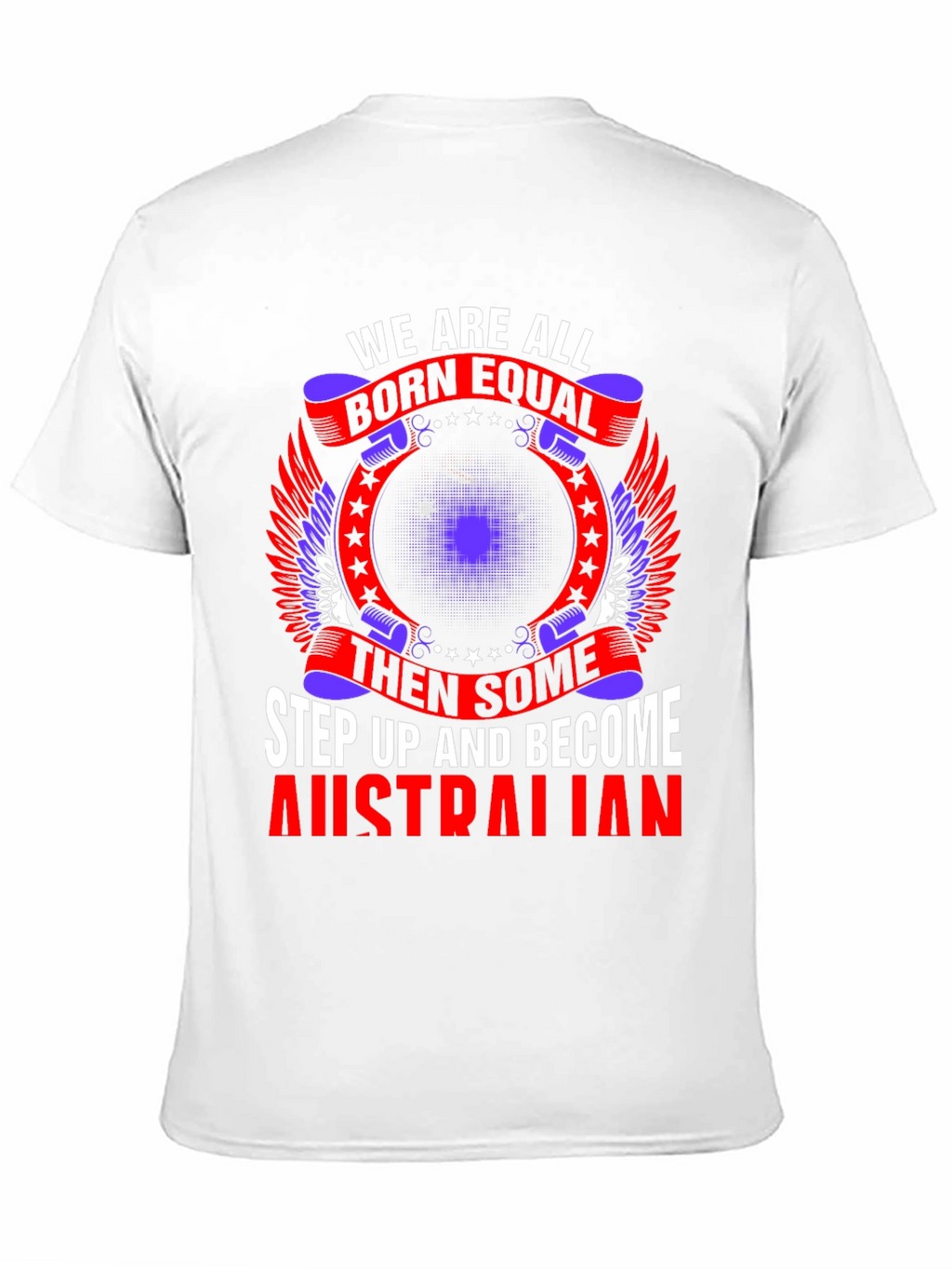 Camiseta Negra con Diseño Australiano
