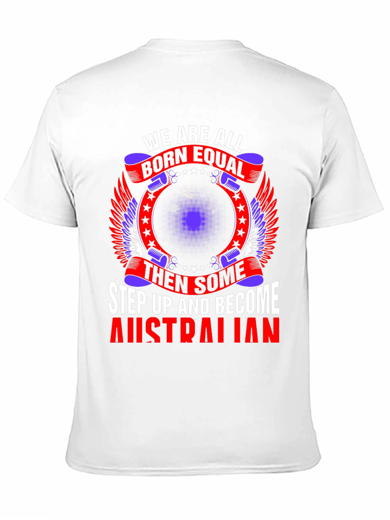 Camiseta Negra con Diseño Australiano