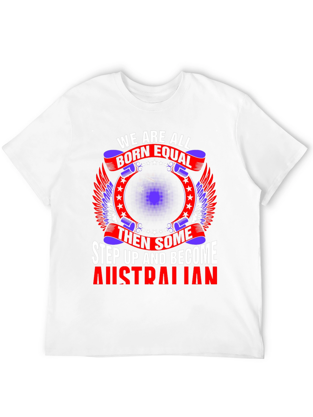 Camiseta Negra con Diseño Australiano