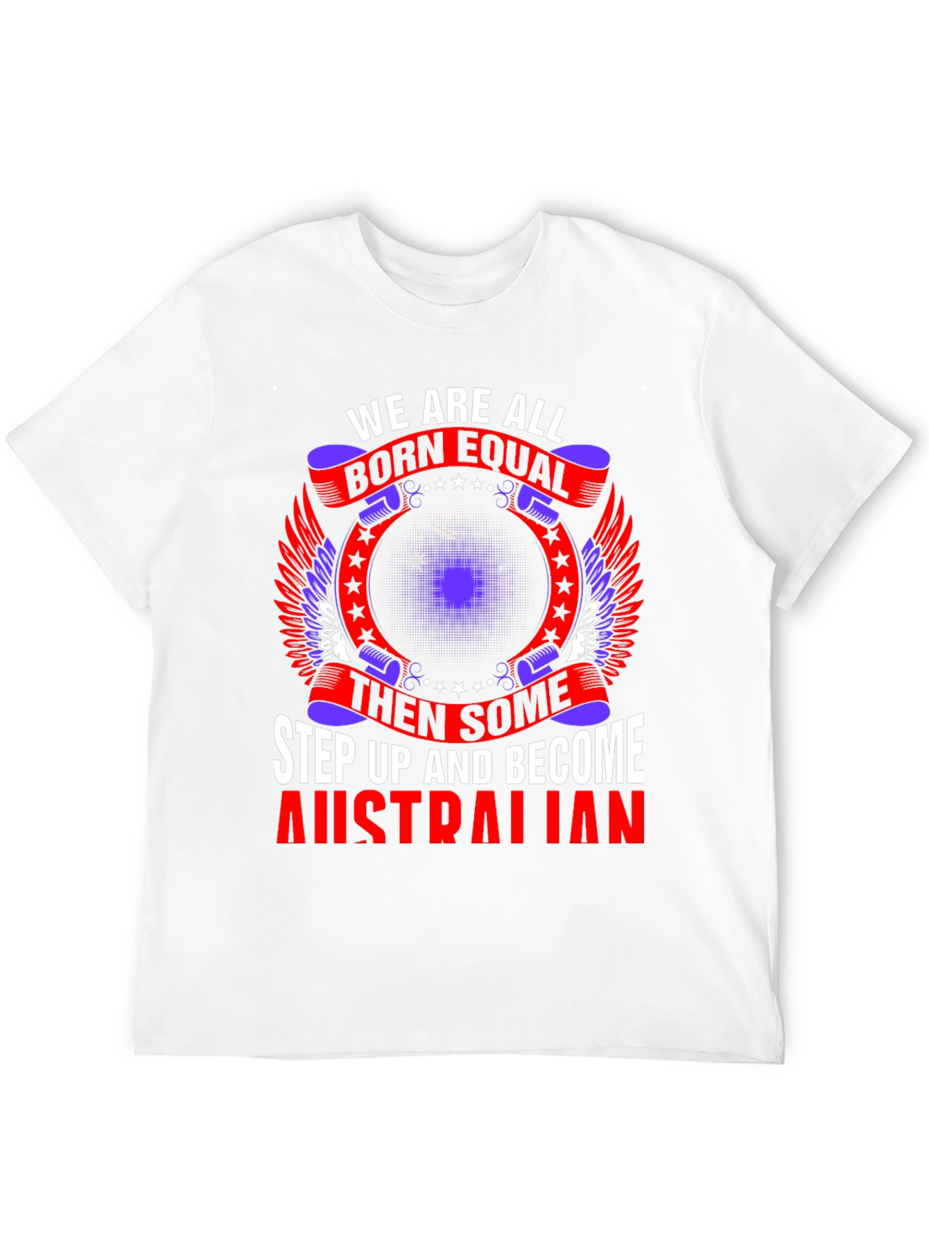 Camiseta Negra con Diseño Australiano