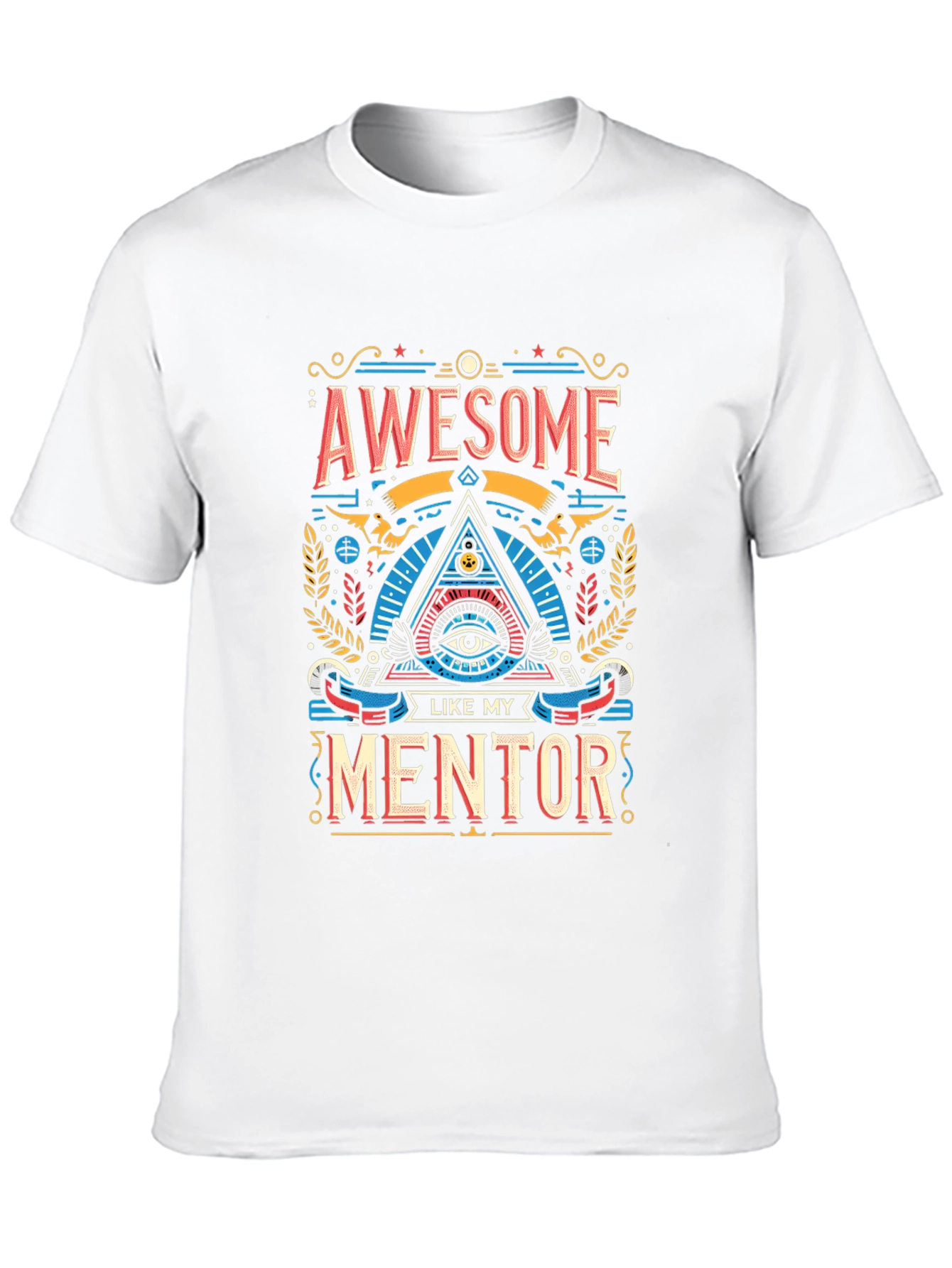 Camiseta Negra Awesome Like My Mentor