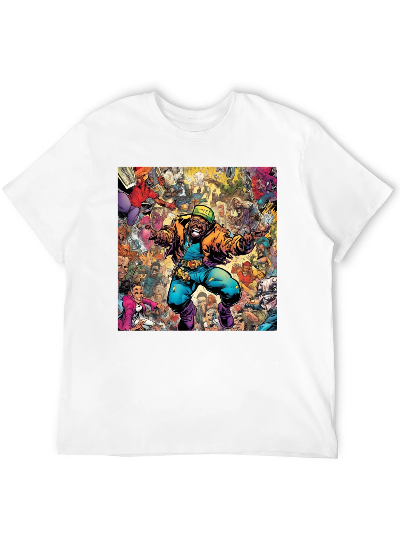 Camiseta Hombre Diseño Gráfico Comic