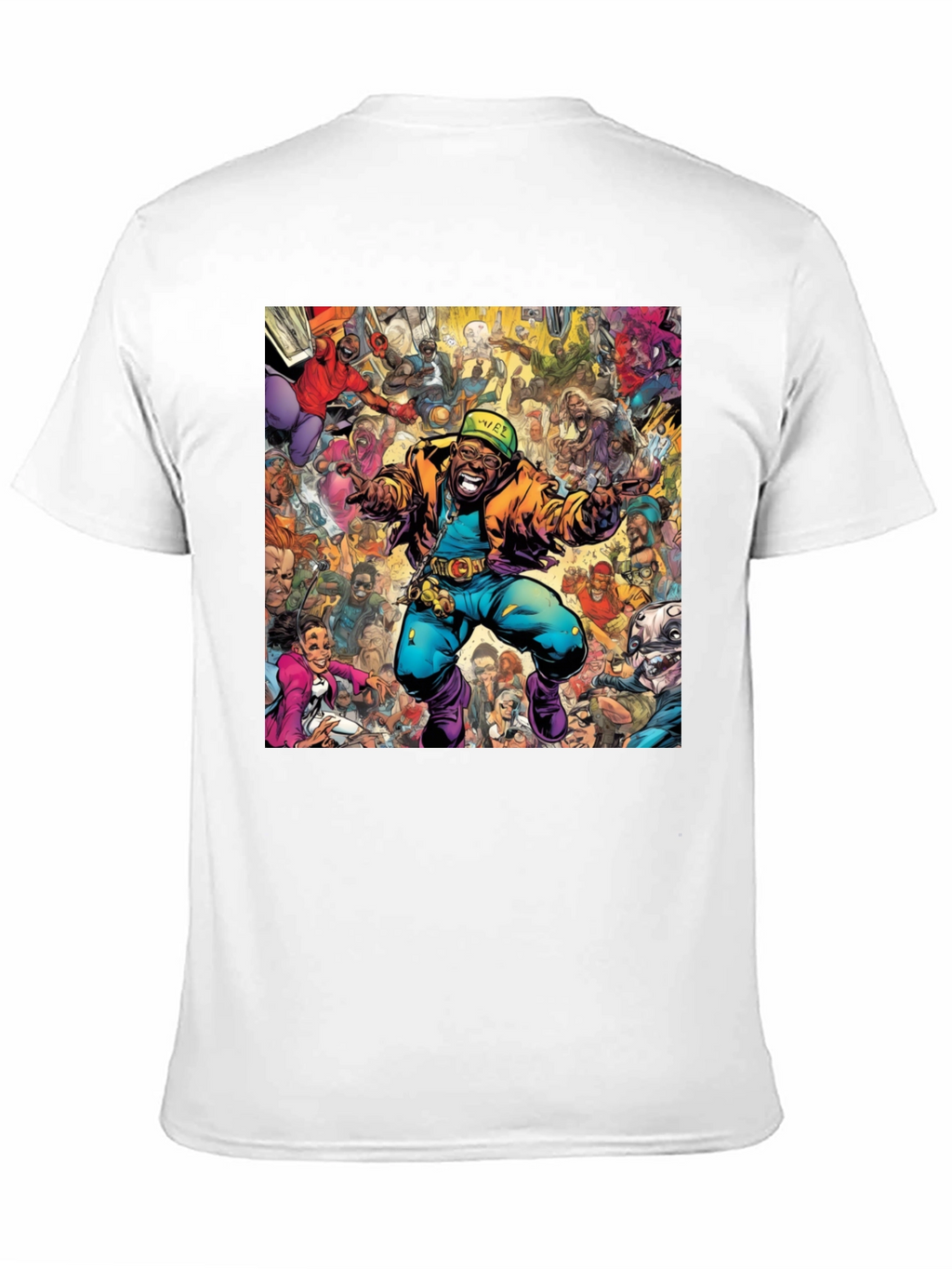 Camiseta Hombre Diseño Gráfico Comic